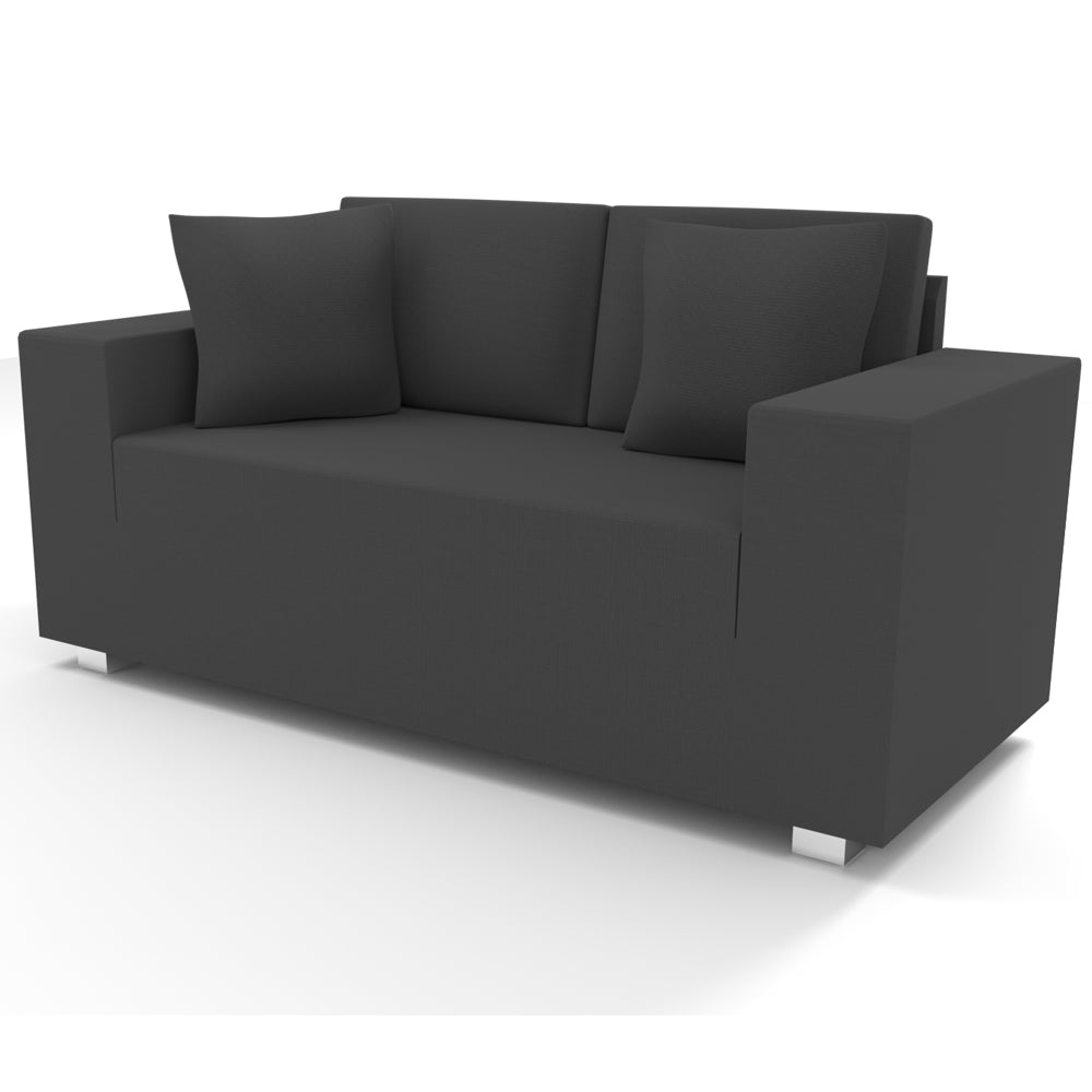 CARLO Komplettbezug für 2 - Sitzer anthrazit