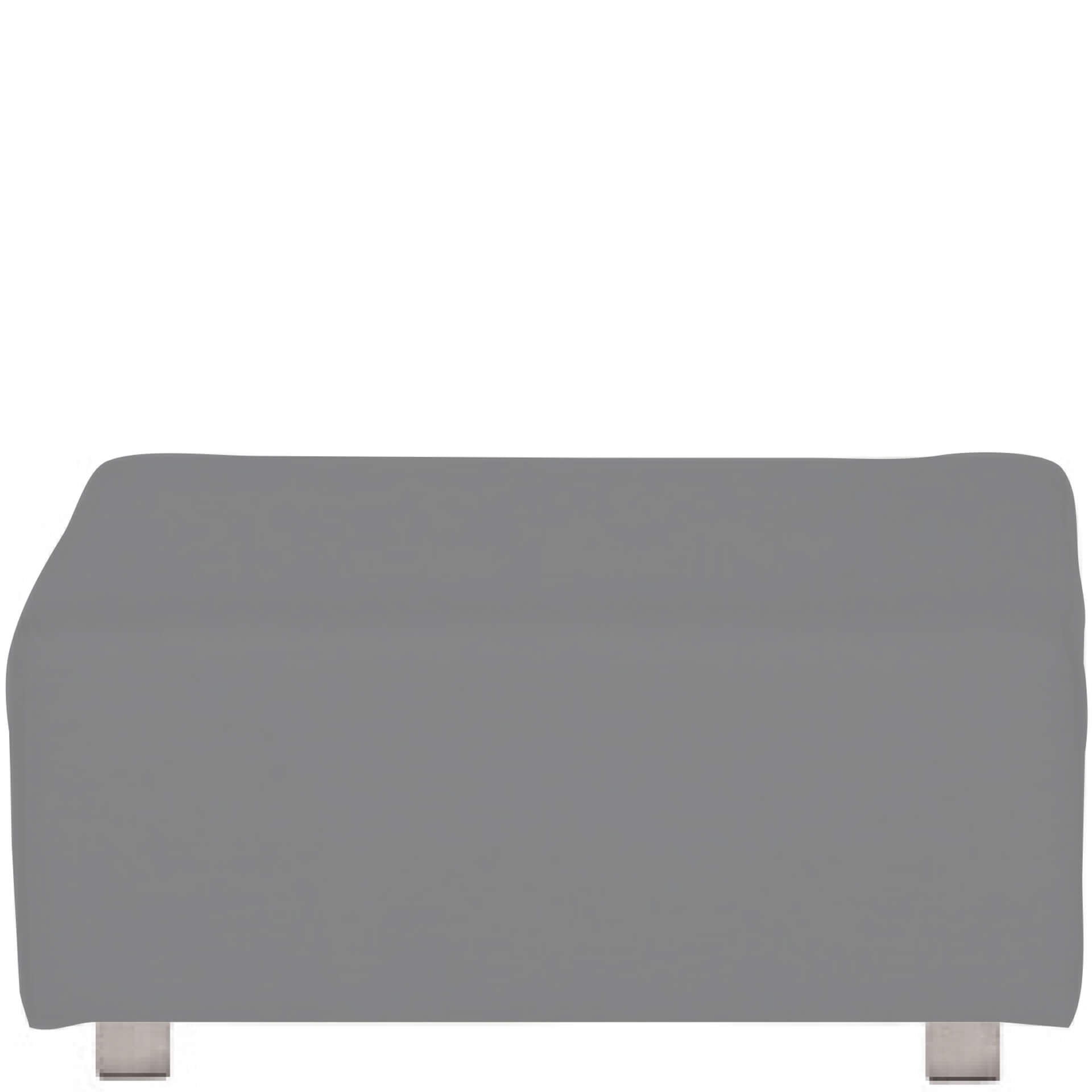 CARLO Komplettbezug für Ottoman anthrazit