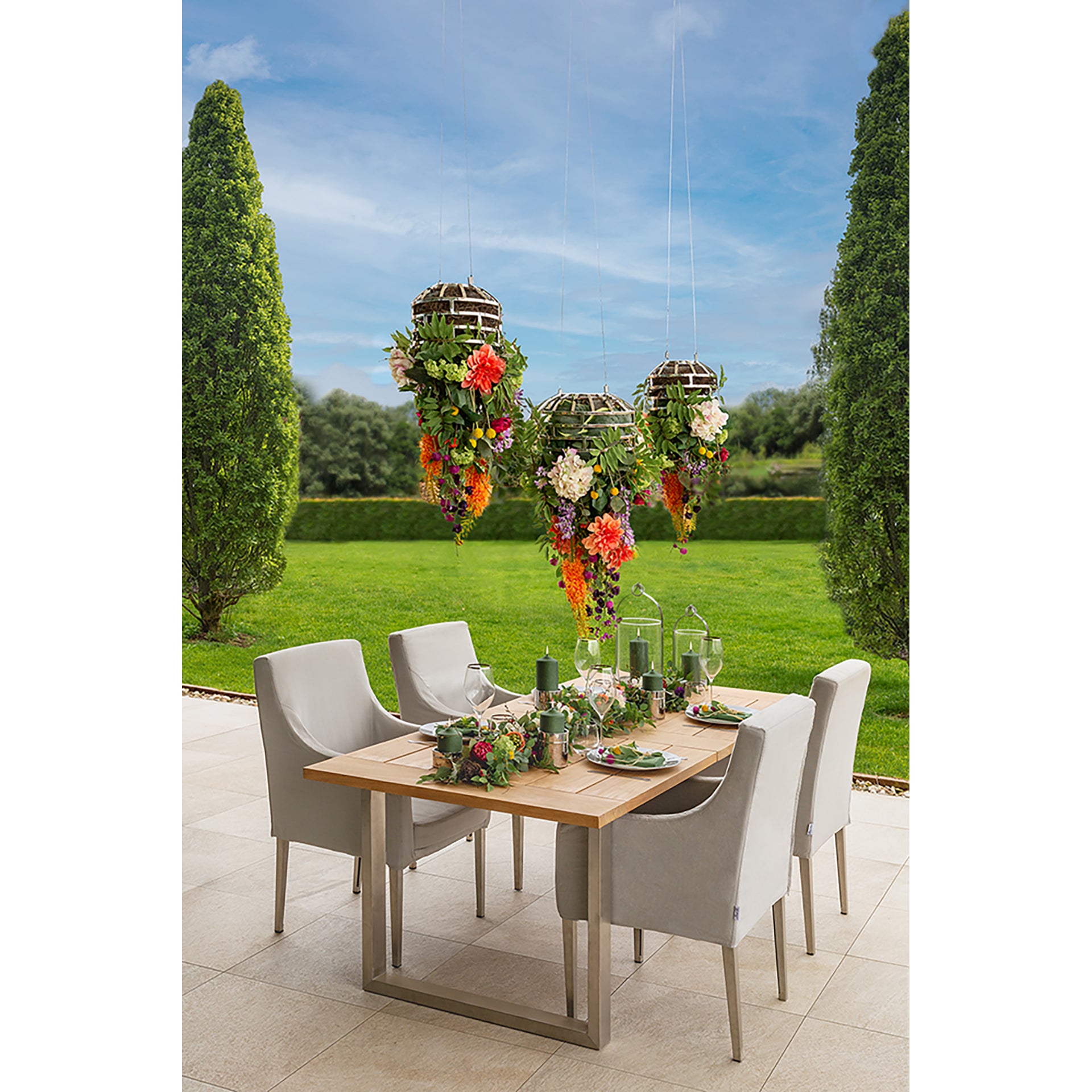 PAOLO Teaktisch natur