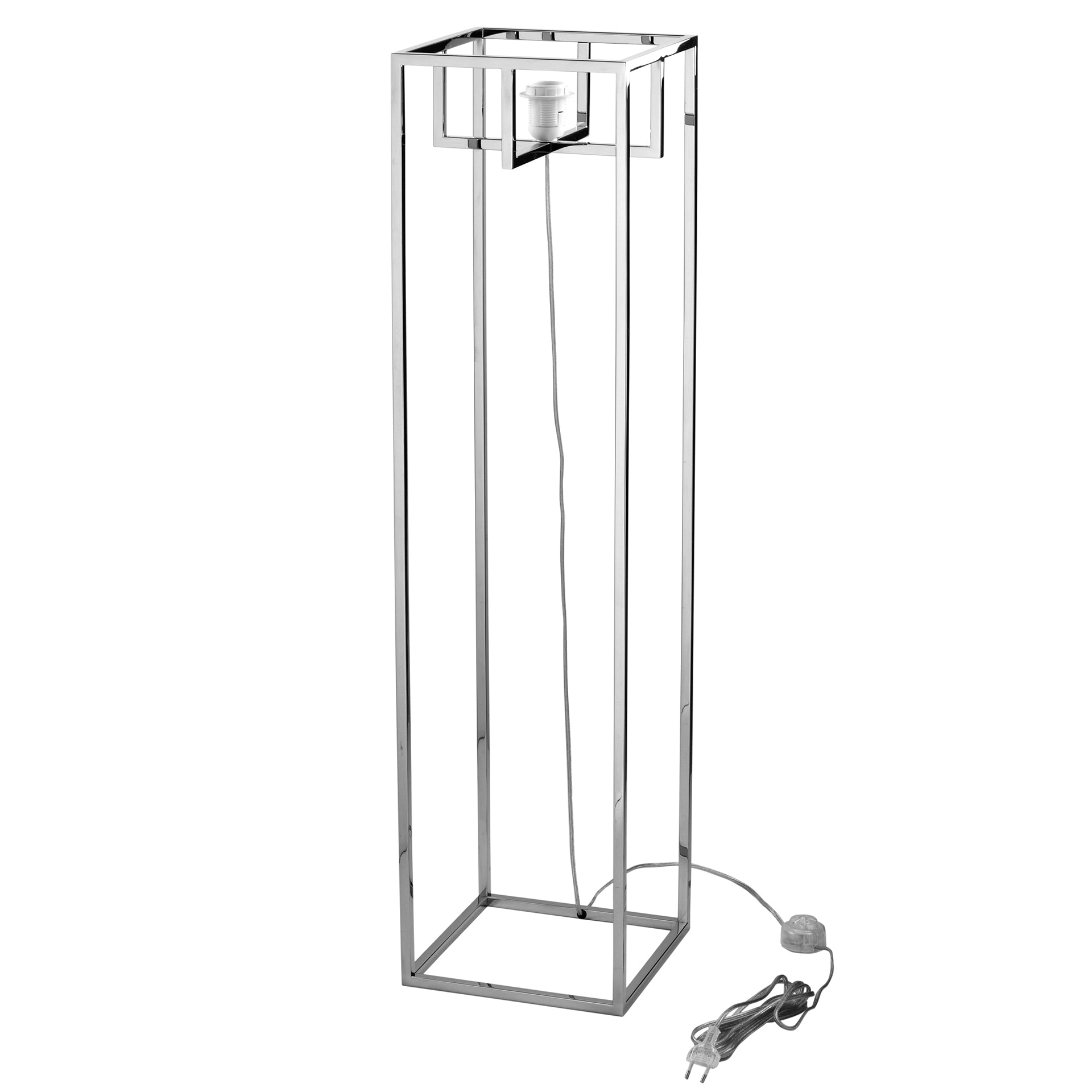 MARLOU Stehleuchte Fuß silberfarben