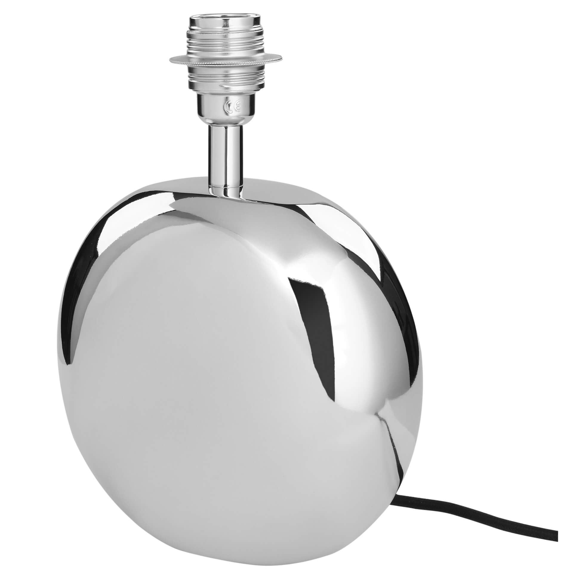 LUNA Tischleuchte Fuß silberfarben