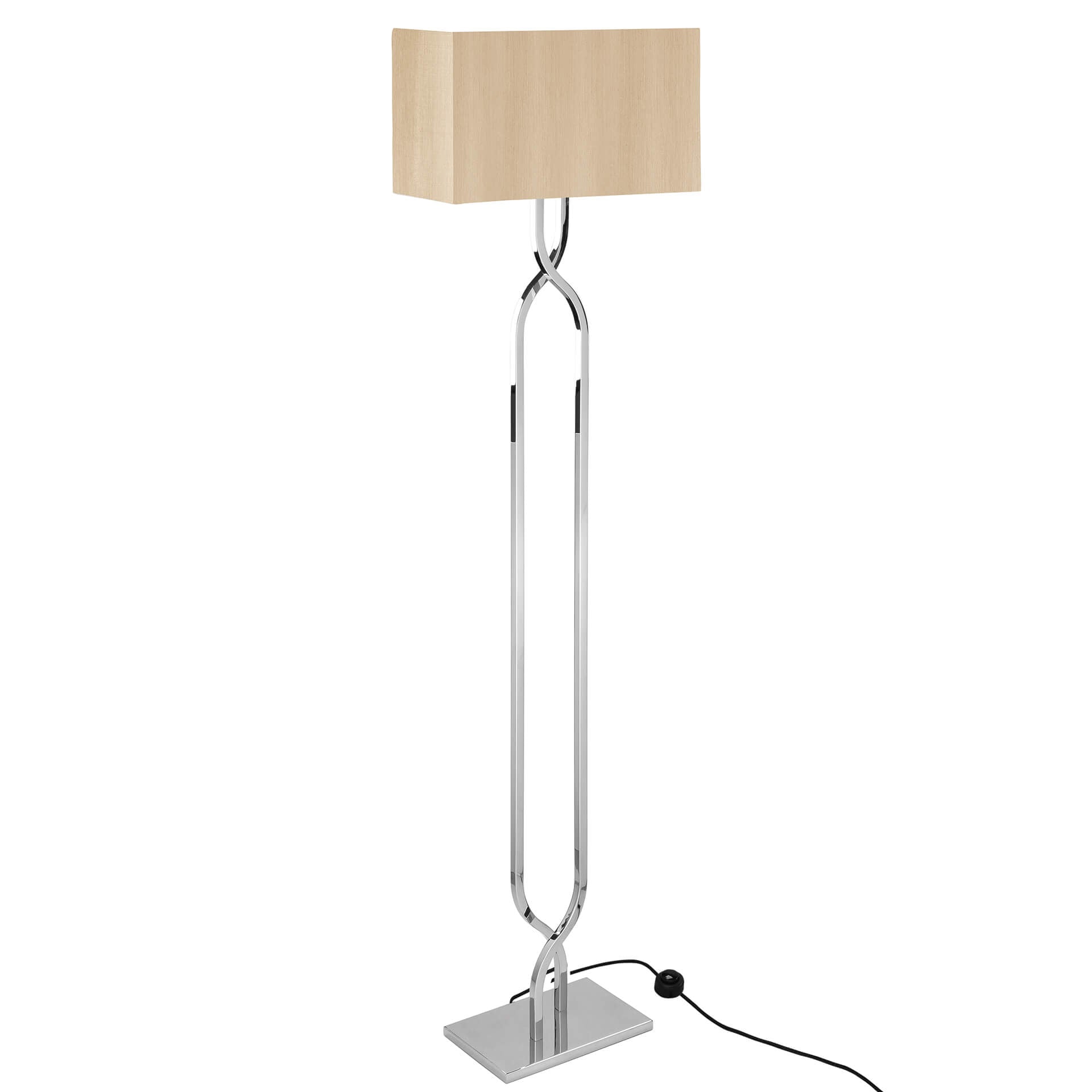 MOTION Stehleuchte Fuß silberfarben