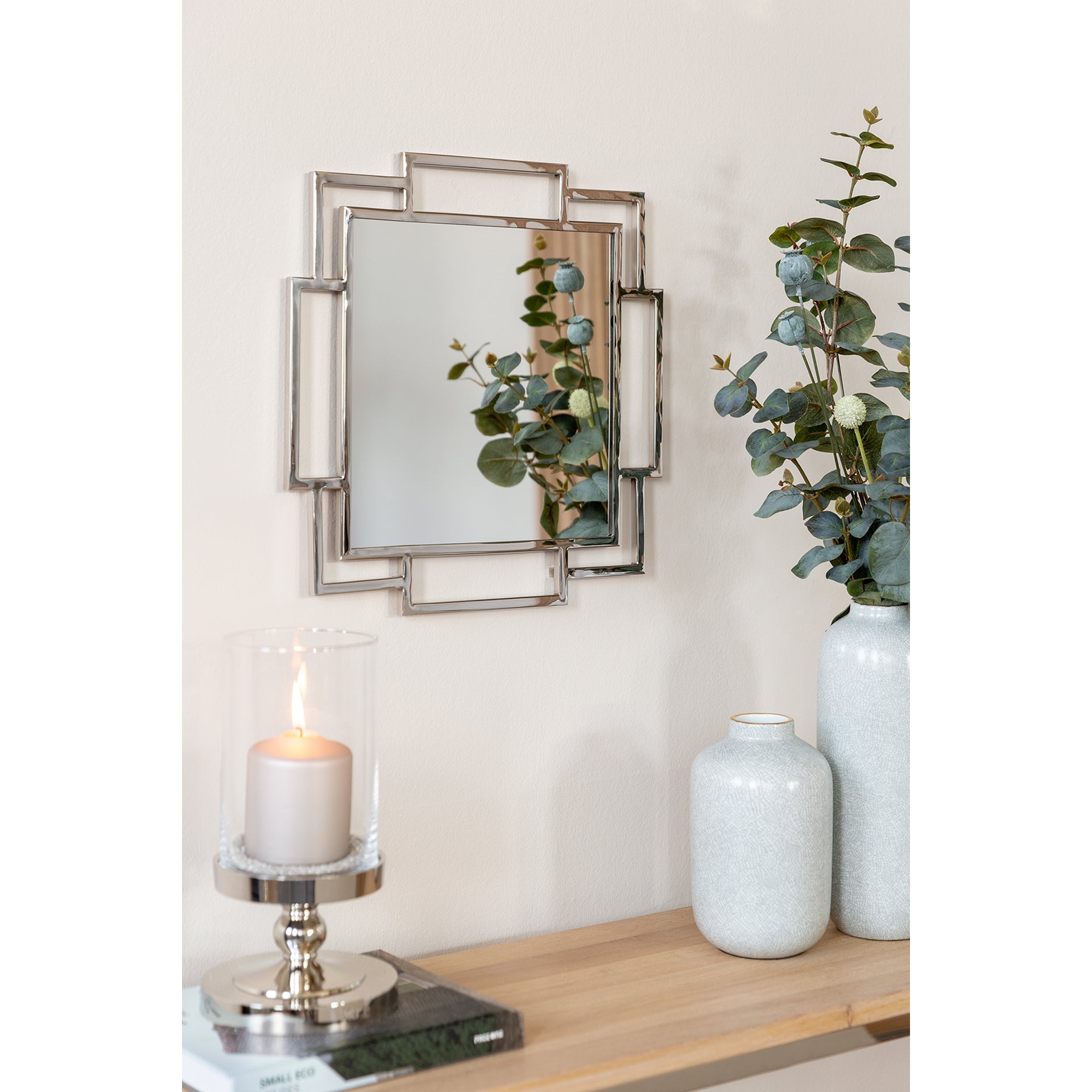 HOMMAGE Spiegel silberfarben