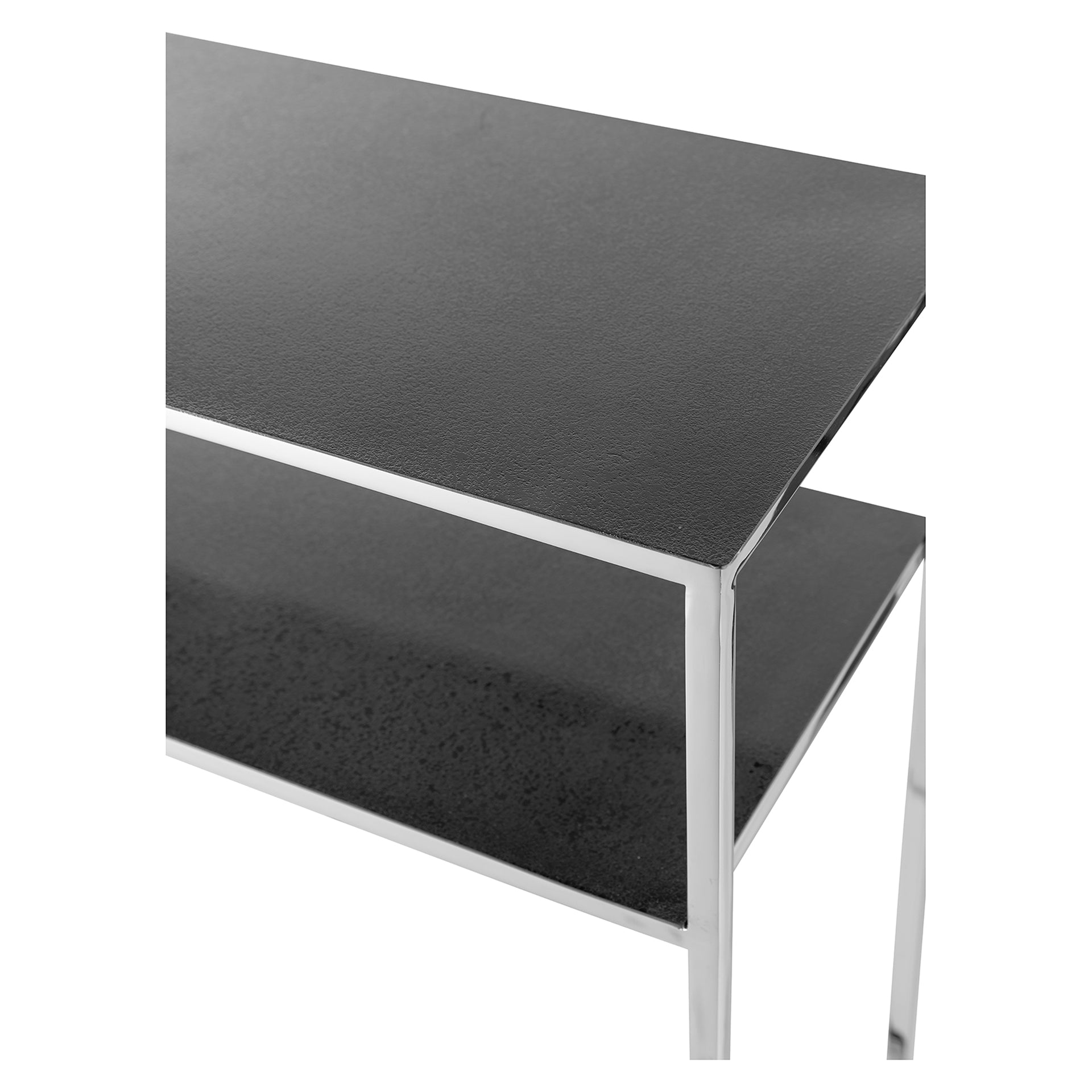 PHILIPE Konsoltisch silberfarben