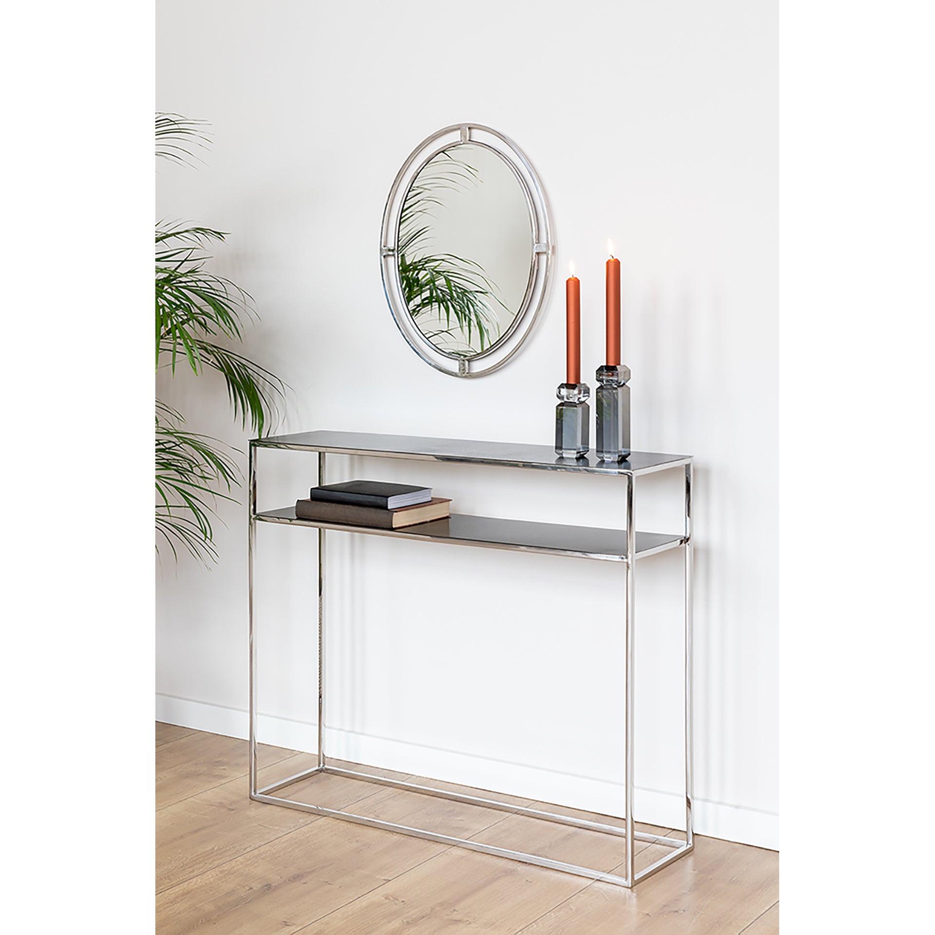 PHILIPE Konsoltisch silberfarben