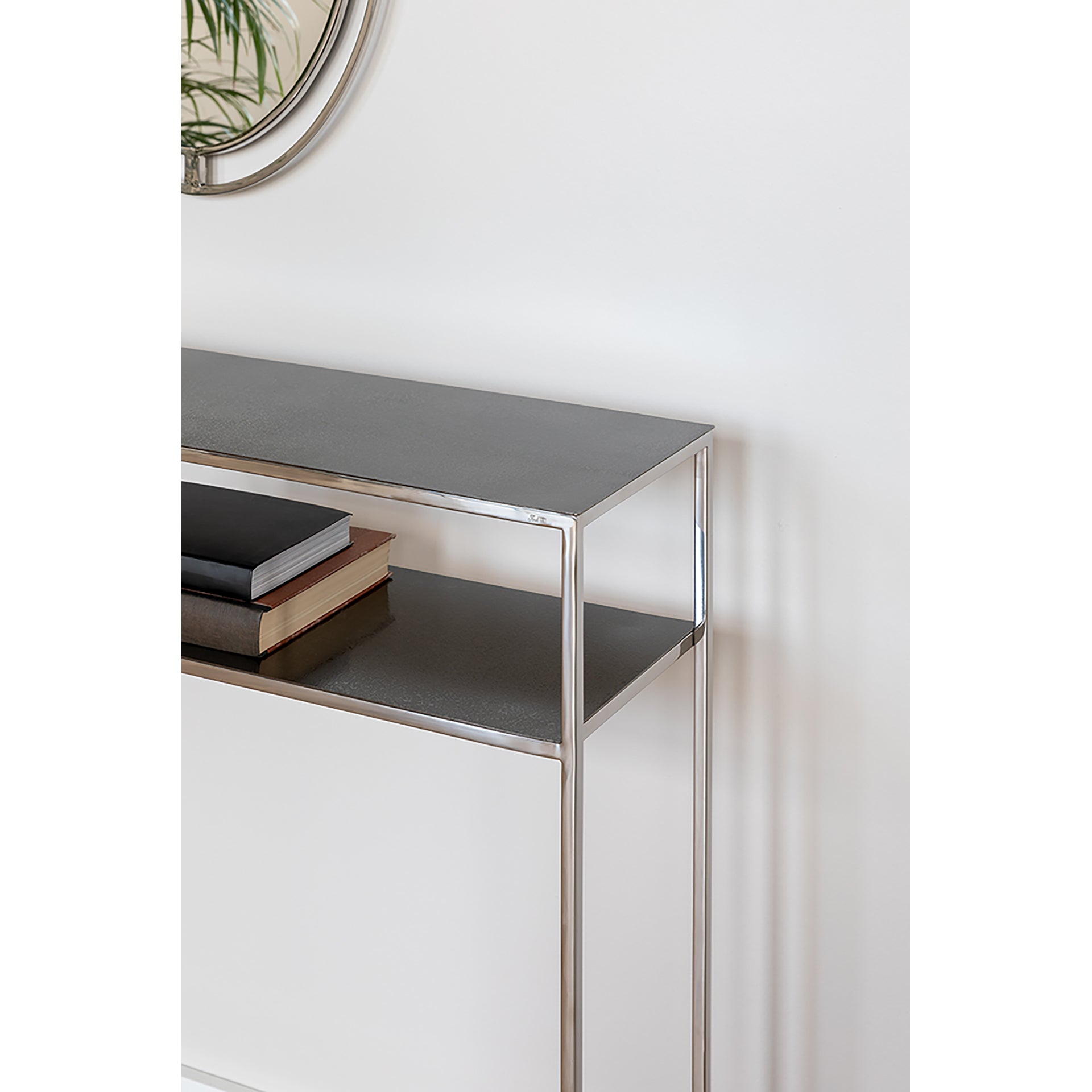 PHILIPE Konsoltisch silberfarben