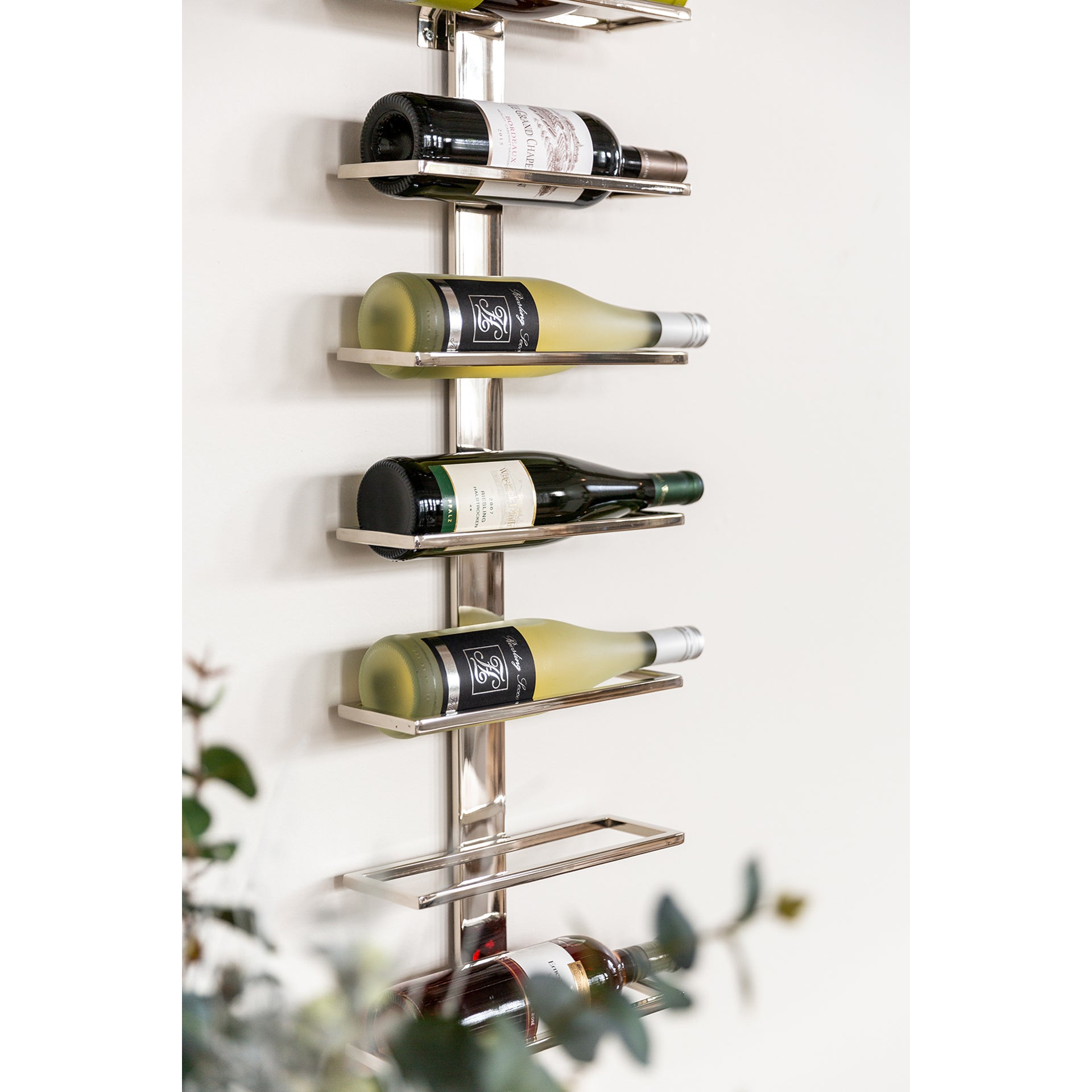 VINOLO Wanddekoration silberfarben