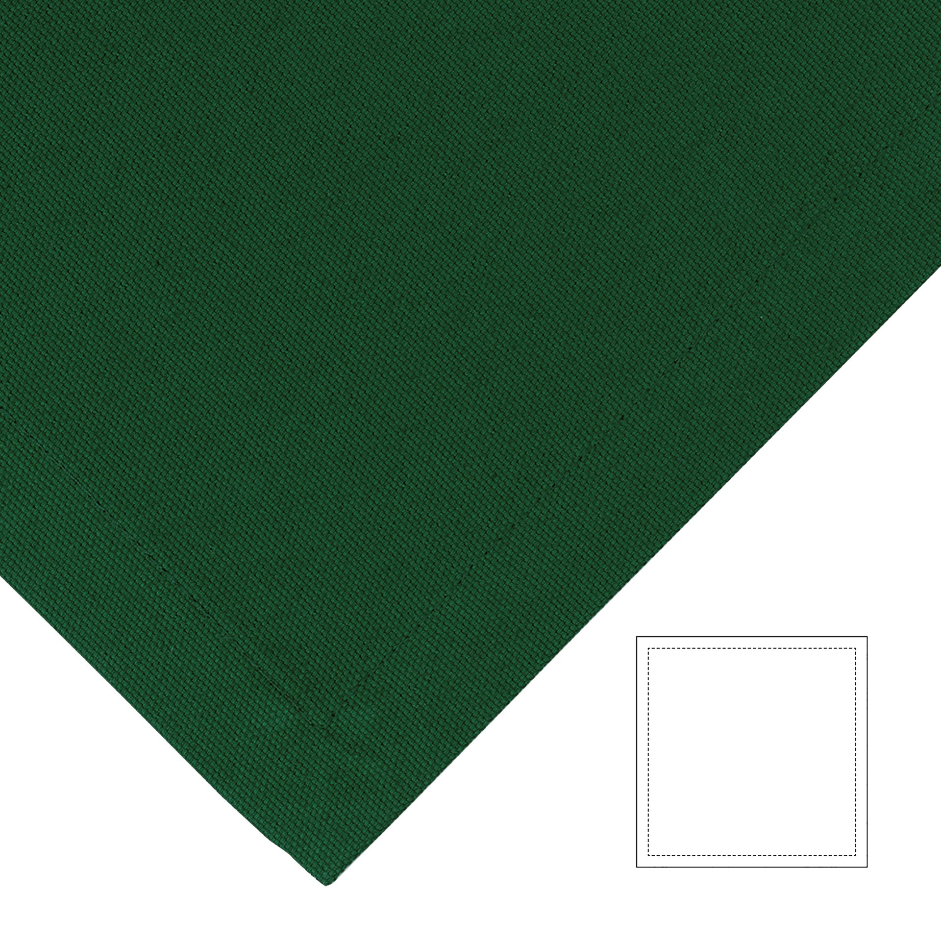 BENTE Serviette dunkelgrün