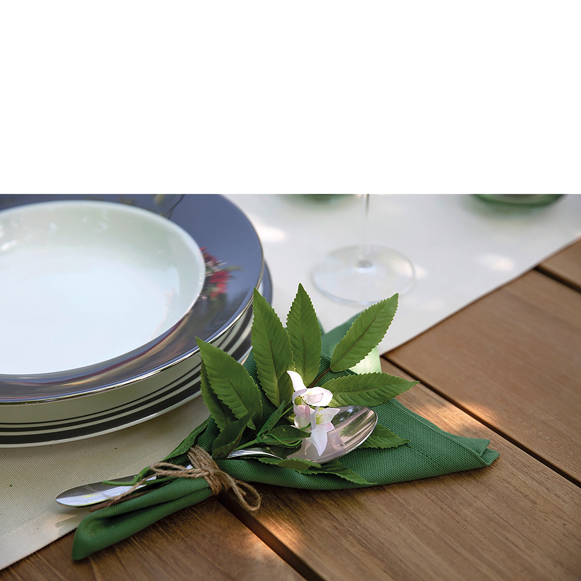 BENTE Serviette moosgrün