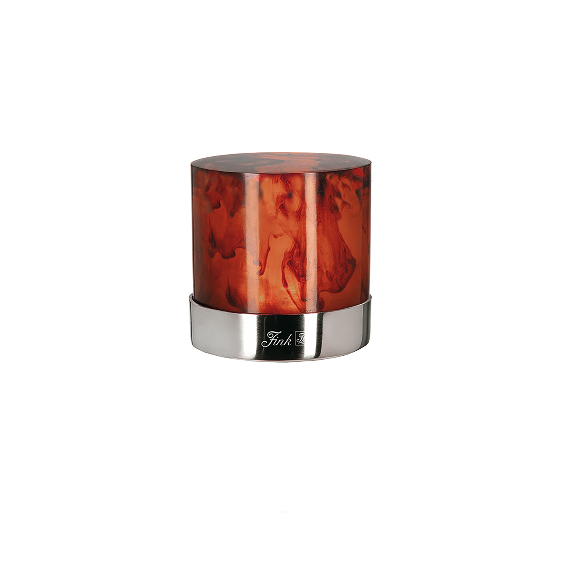 BOLINA Teelichthalter für LED-Teelicht silberfarben