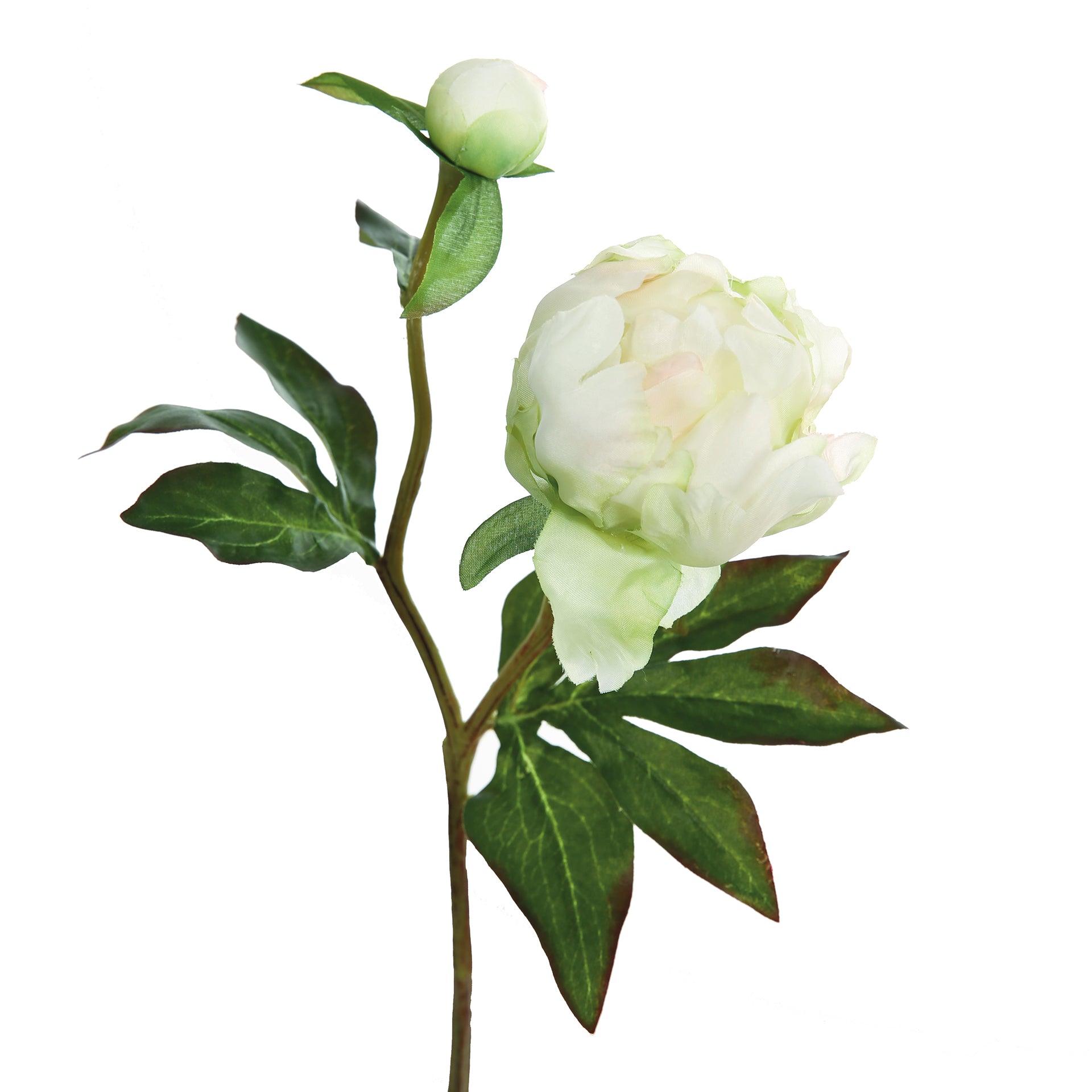 PFINGSTROSE Kunstblume creme