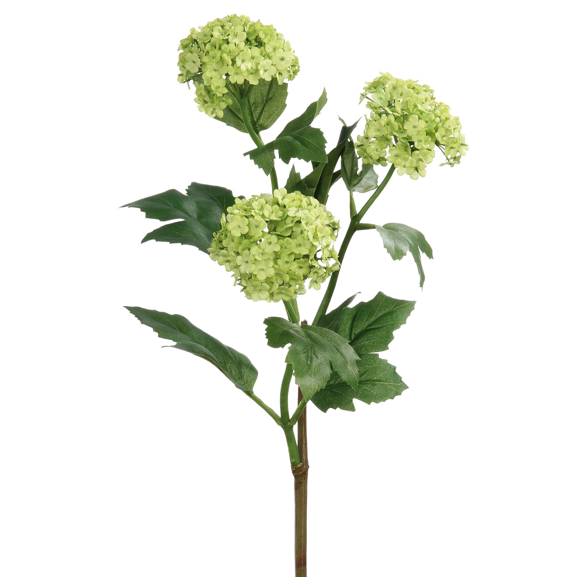 SCHNEEBALL Kunstblume grün