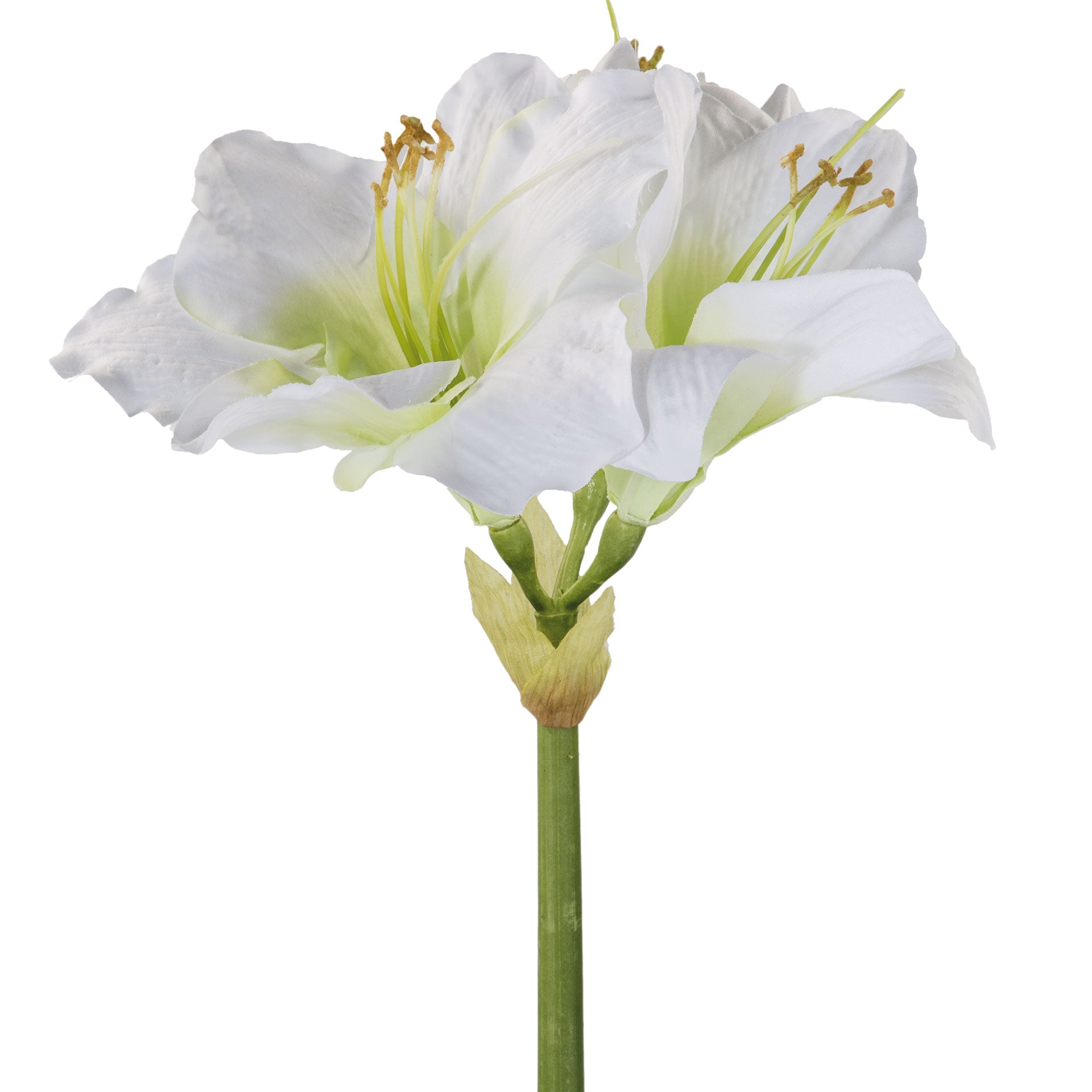 AMARYLLIS Kunstblume weiß