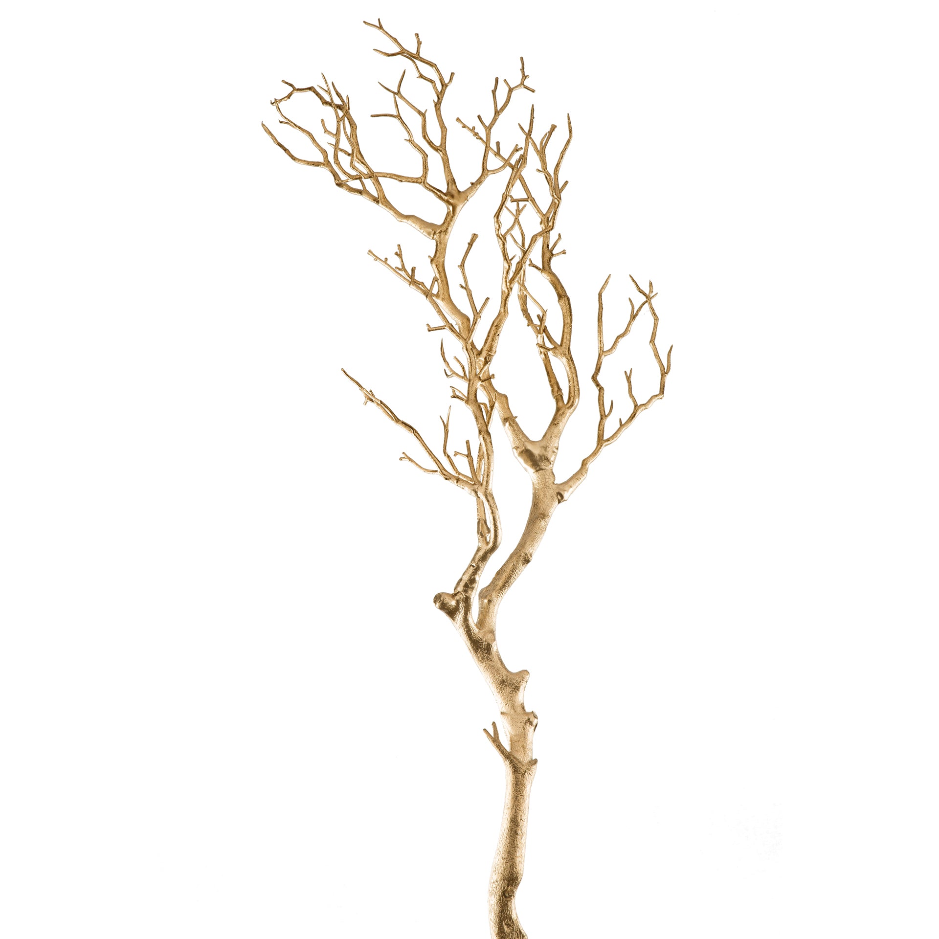 ZWEIG Kunstblume satingold