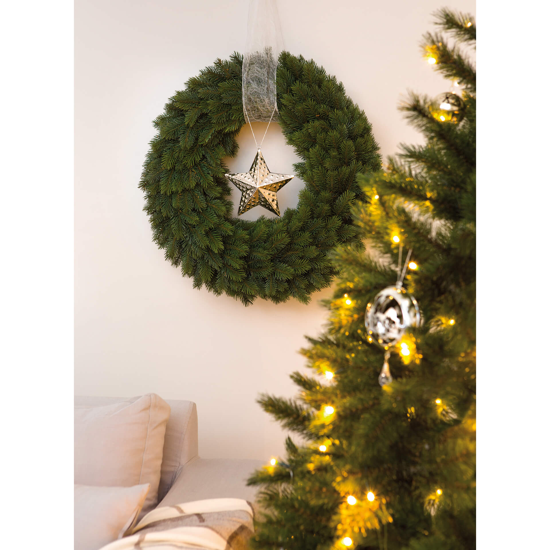 TANNENKRANZ Zweig grün