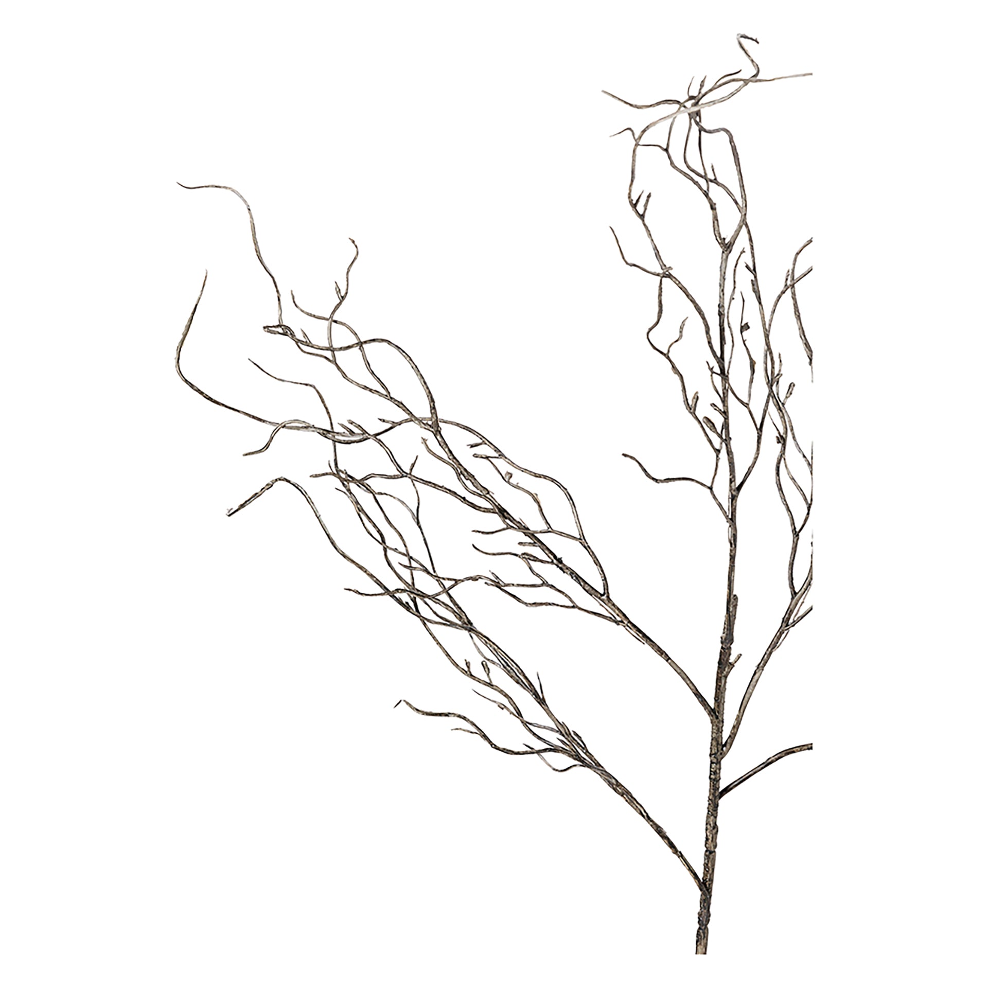 ZWEIG Kunstblume braun