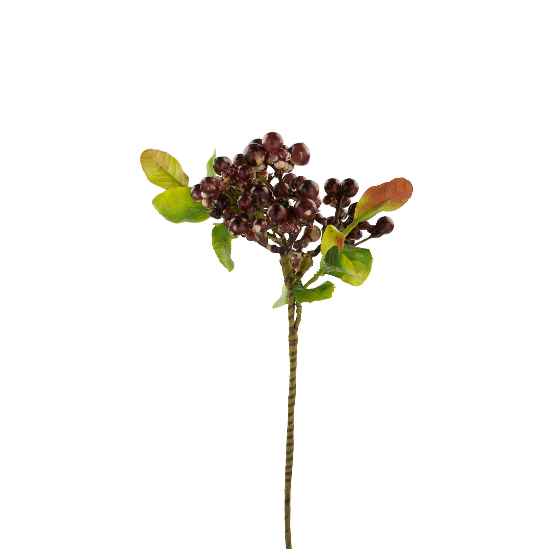 BEERENZWEIG Kunstblume burgund