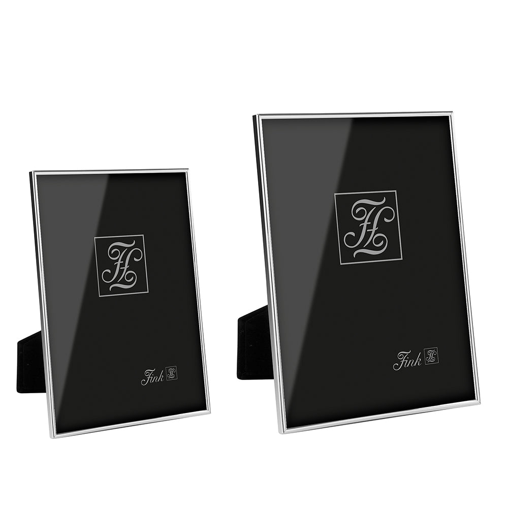 NIKO 2er Set Bilderrahmen silberfarben