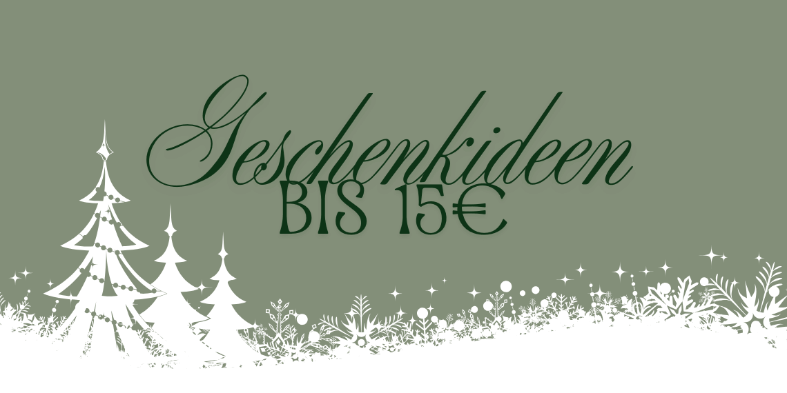 Geschenkideen bis 15€