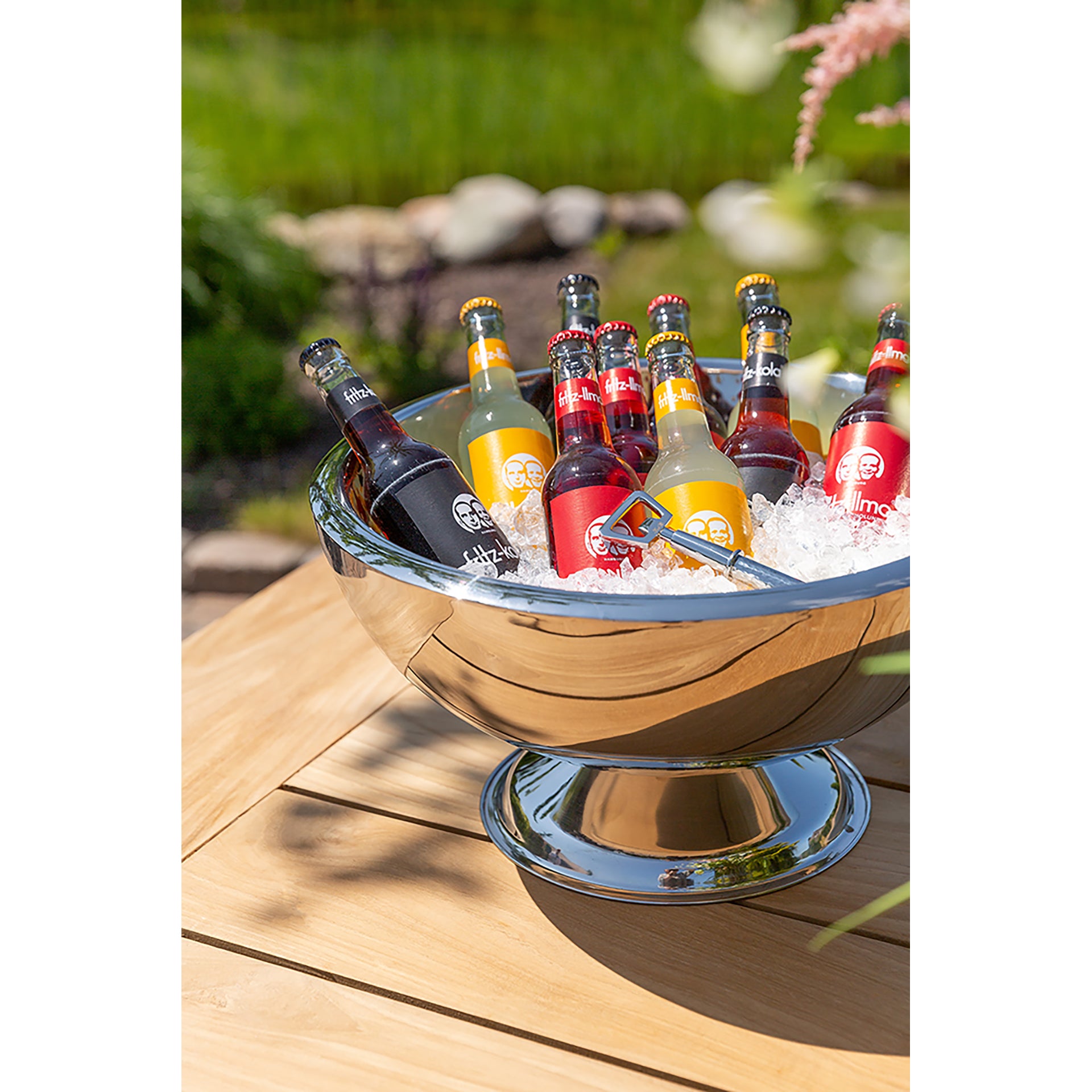 KALAS Punchbowl silberfarben