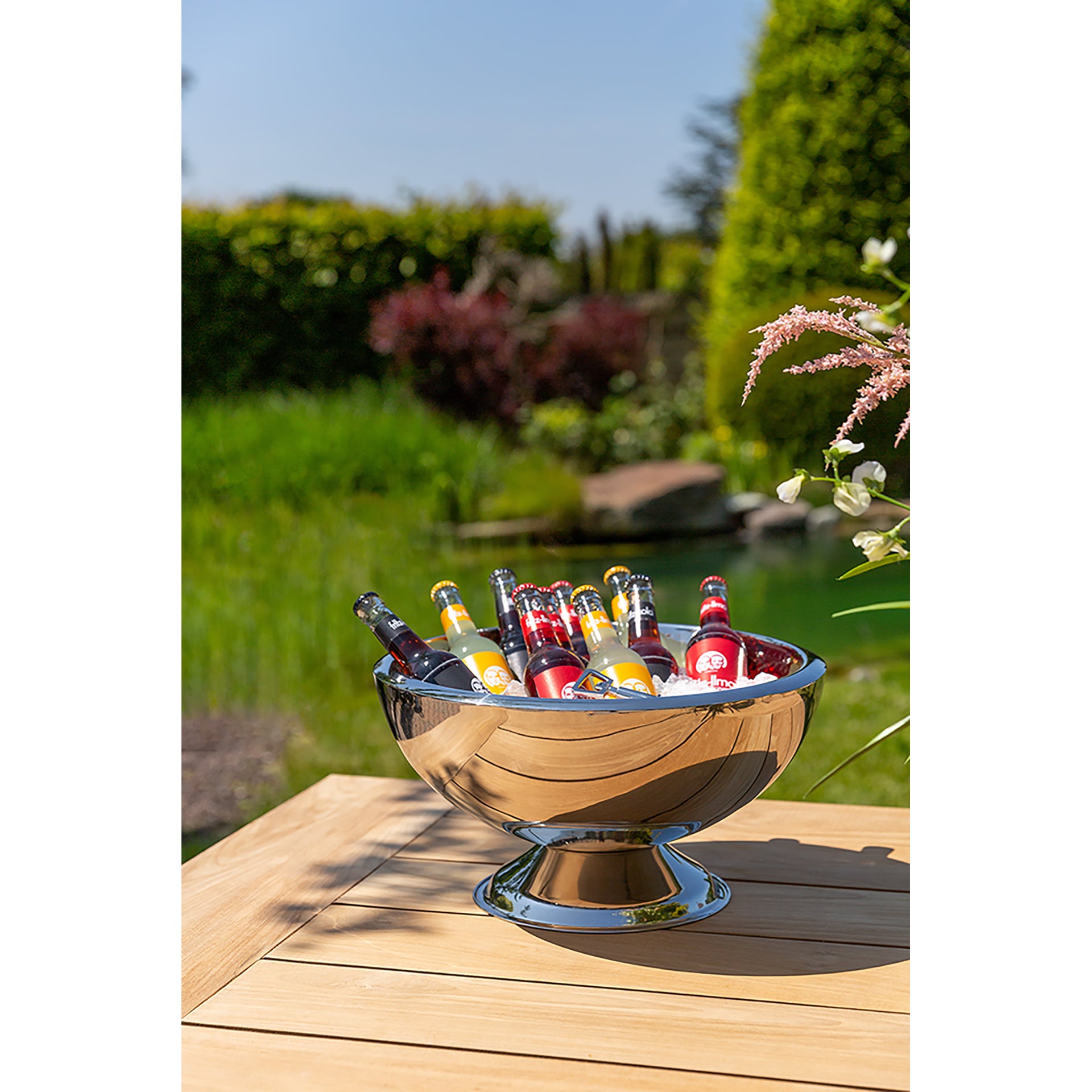 KALAS Punchbowl silberfarben