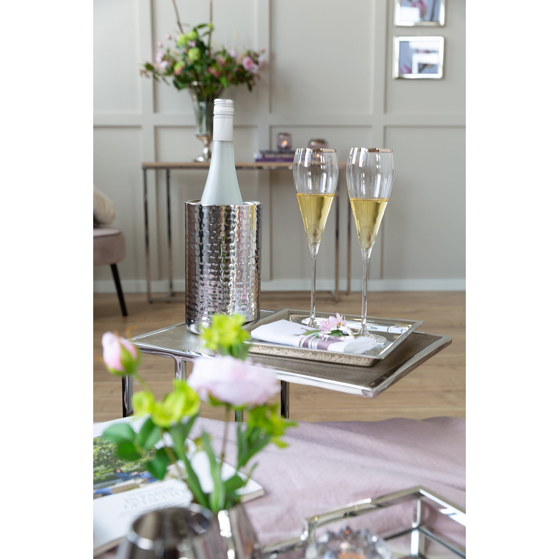 PLATINUM2 Champagnerglas transparent