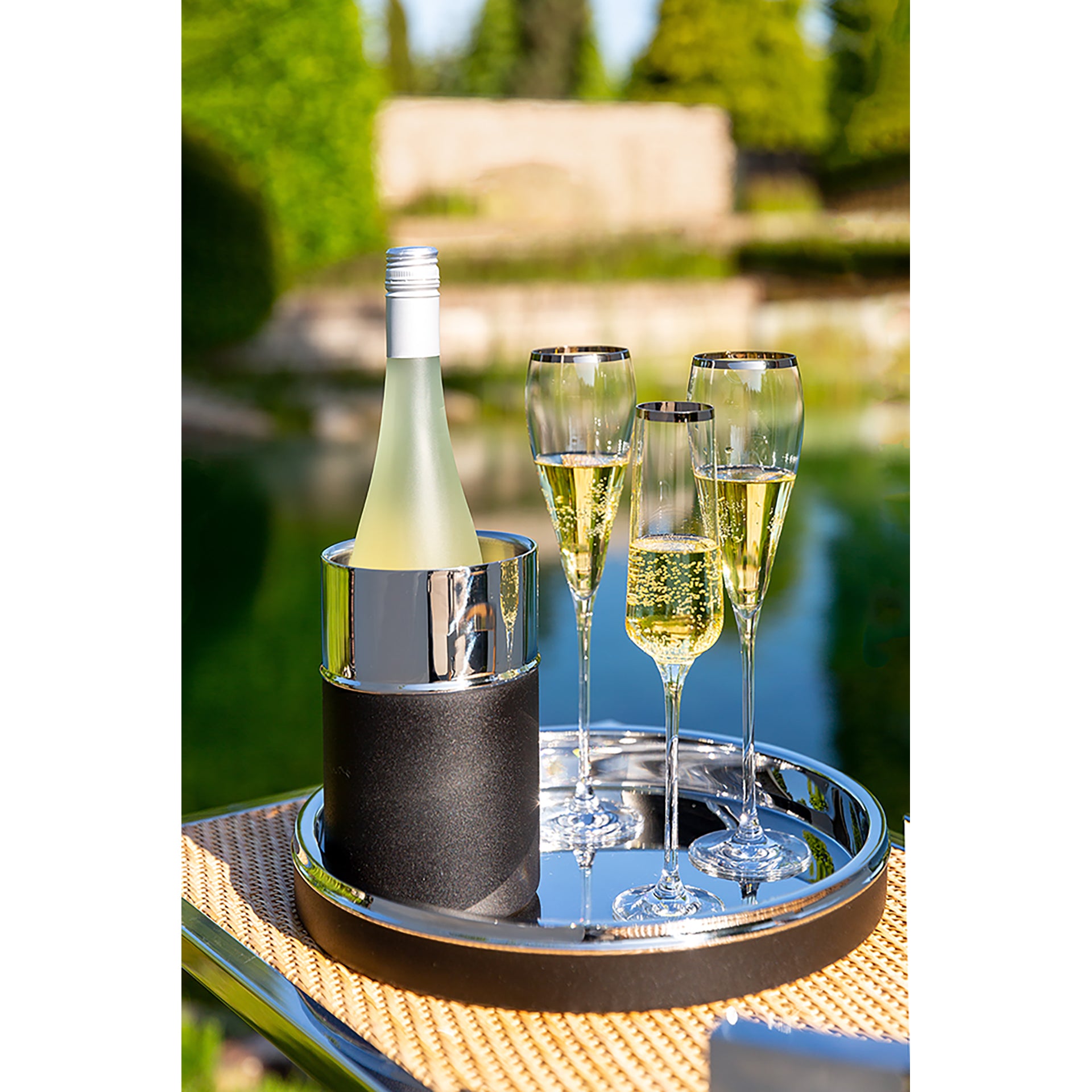 PLATINUM2 Champagnerglas transparent