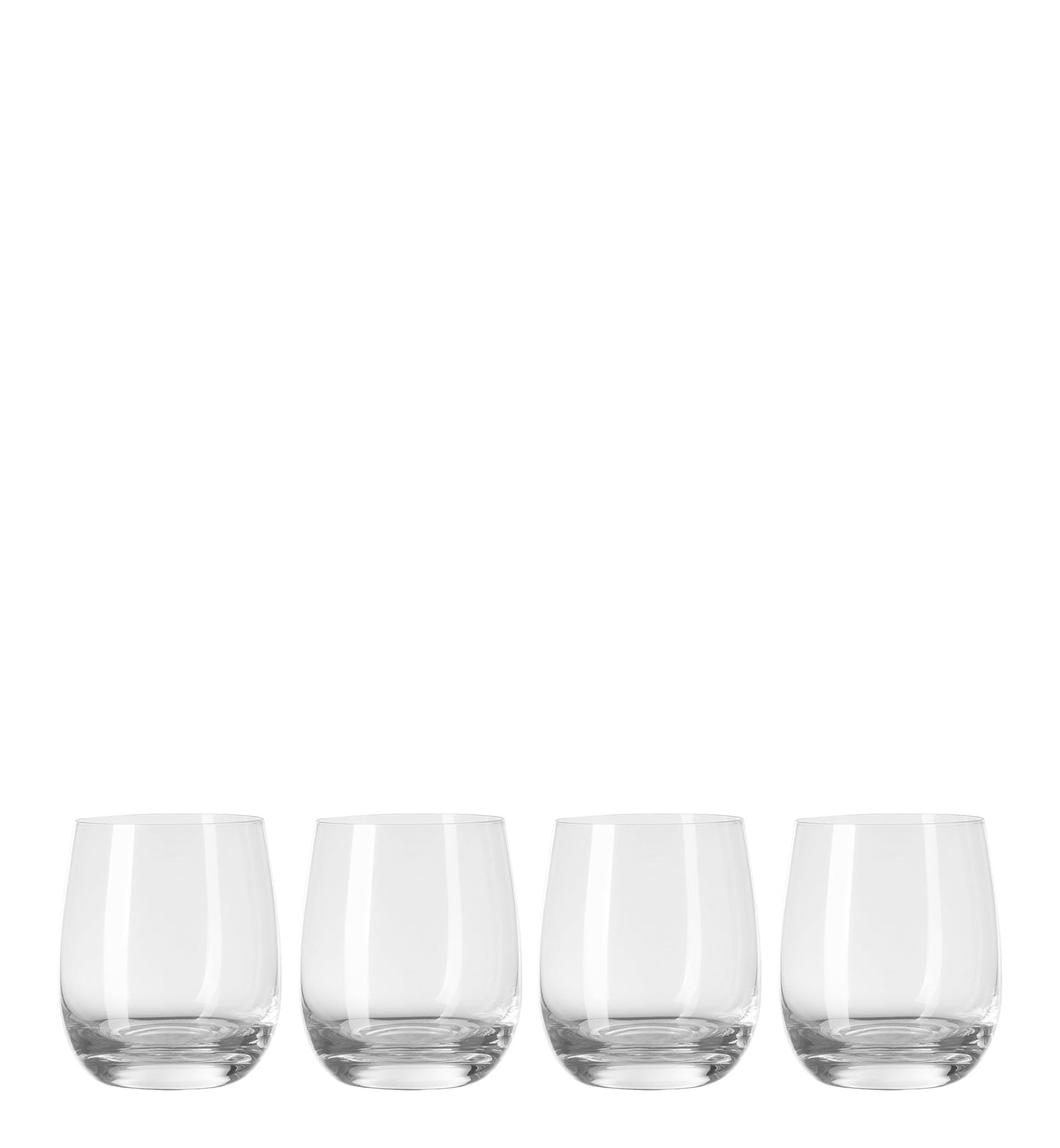 PREMIO Trinkglas transparent