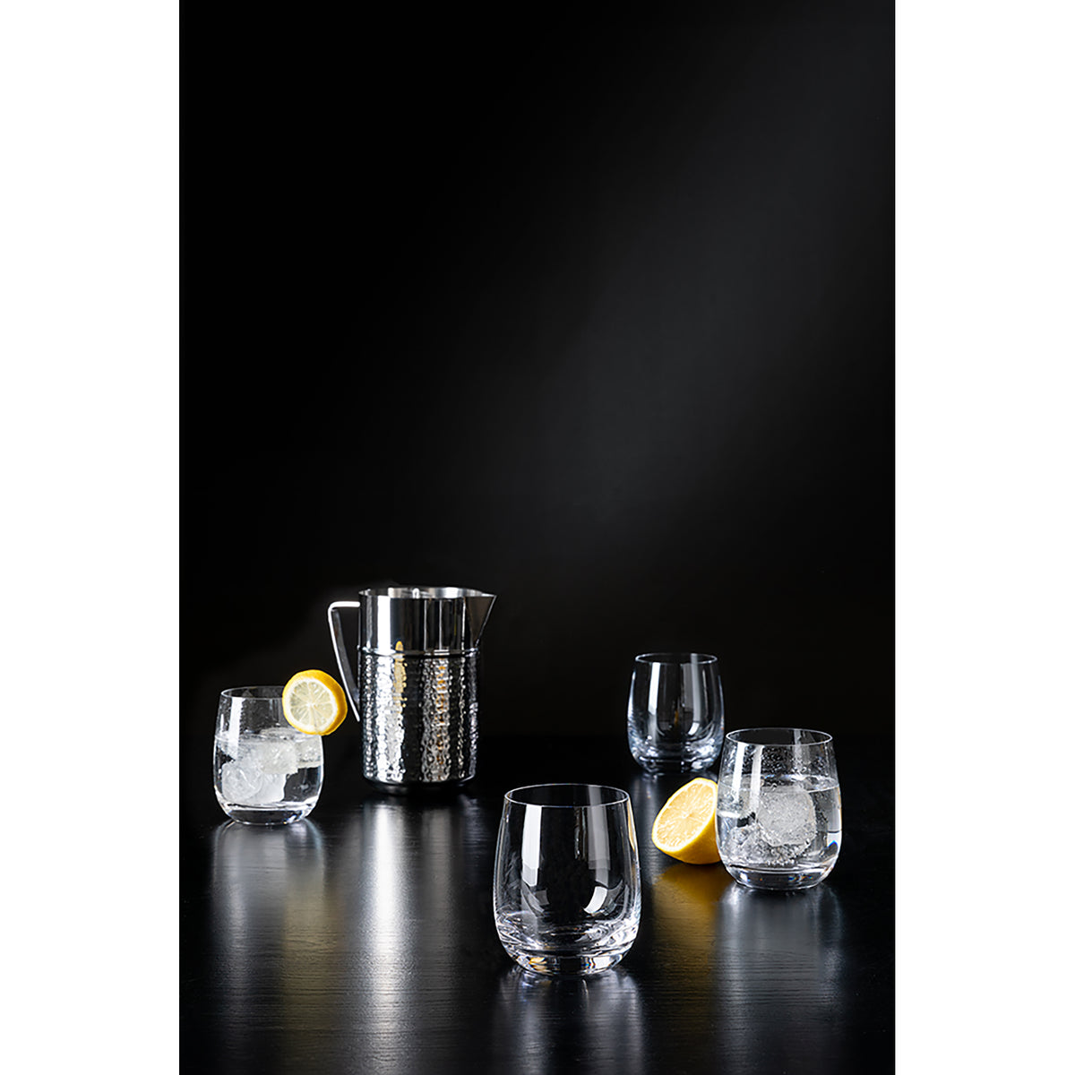 PREMIO Trinkglas transparent