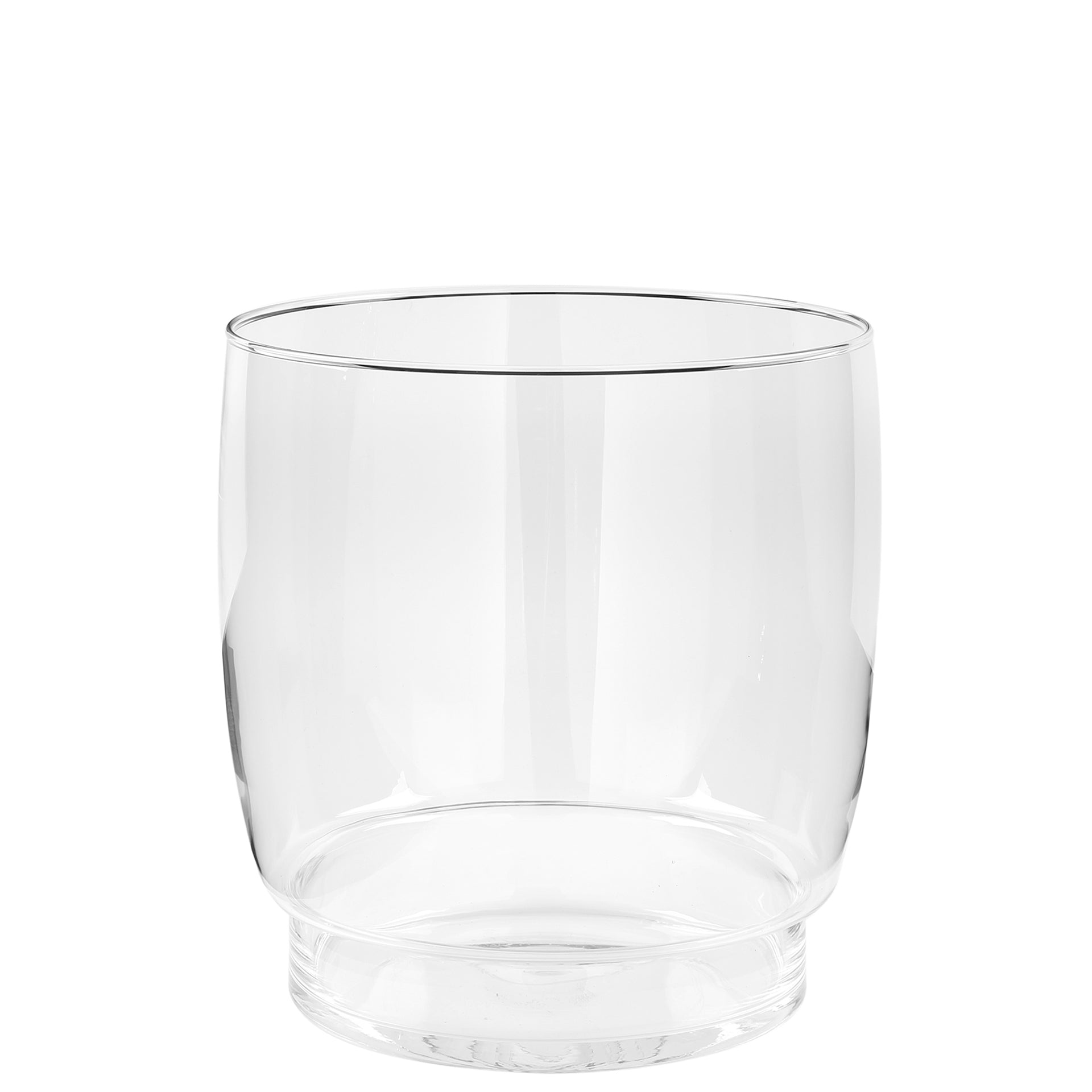 GLASZYLINDER Glaszylinder mit Boden transparent