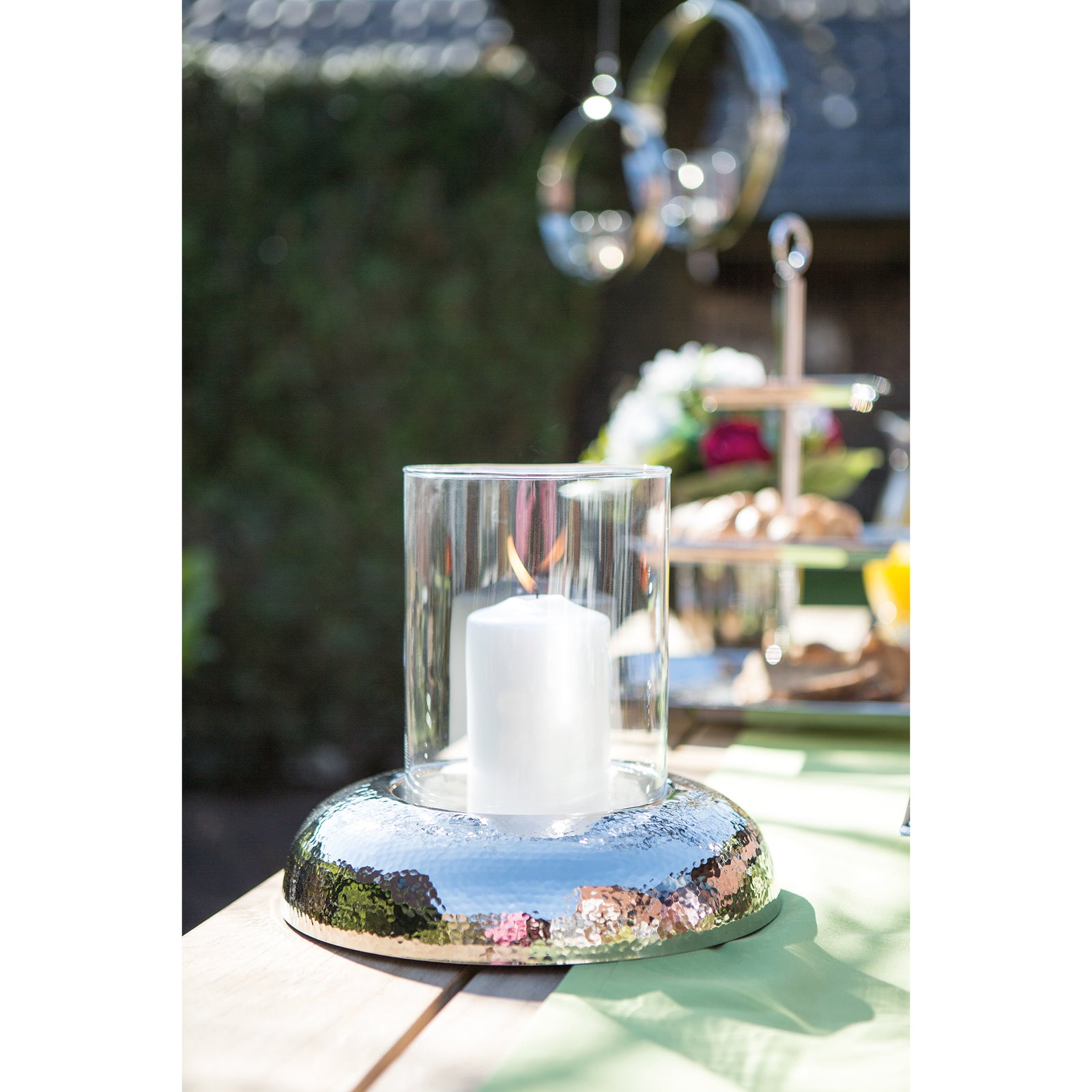 GLASZYLINDER Glaszylinder mit Boden transparent
