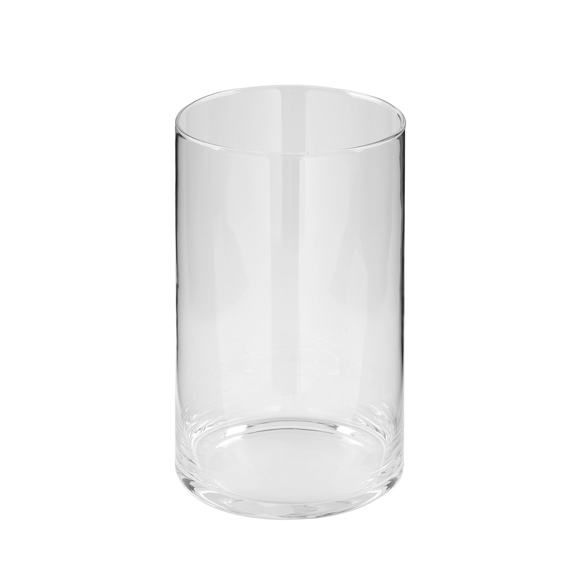GLASZYLINDER Glaszylinder mit Boden transparent