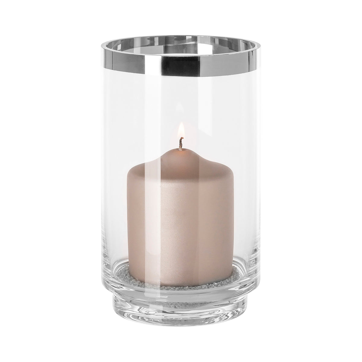 JARO Glaszylinder mit Boden transparent