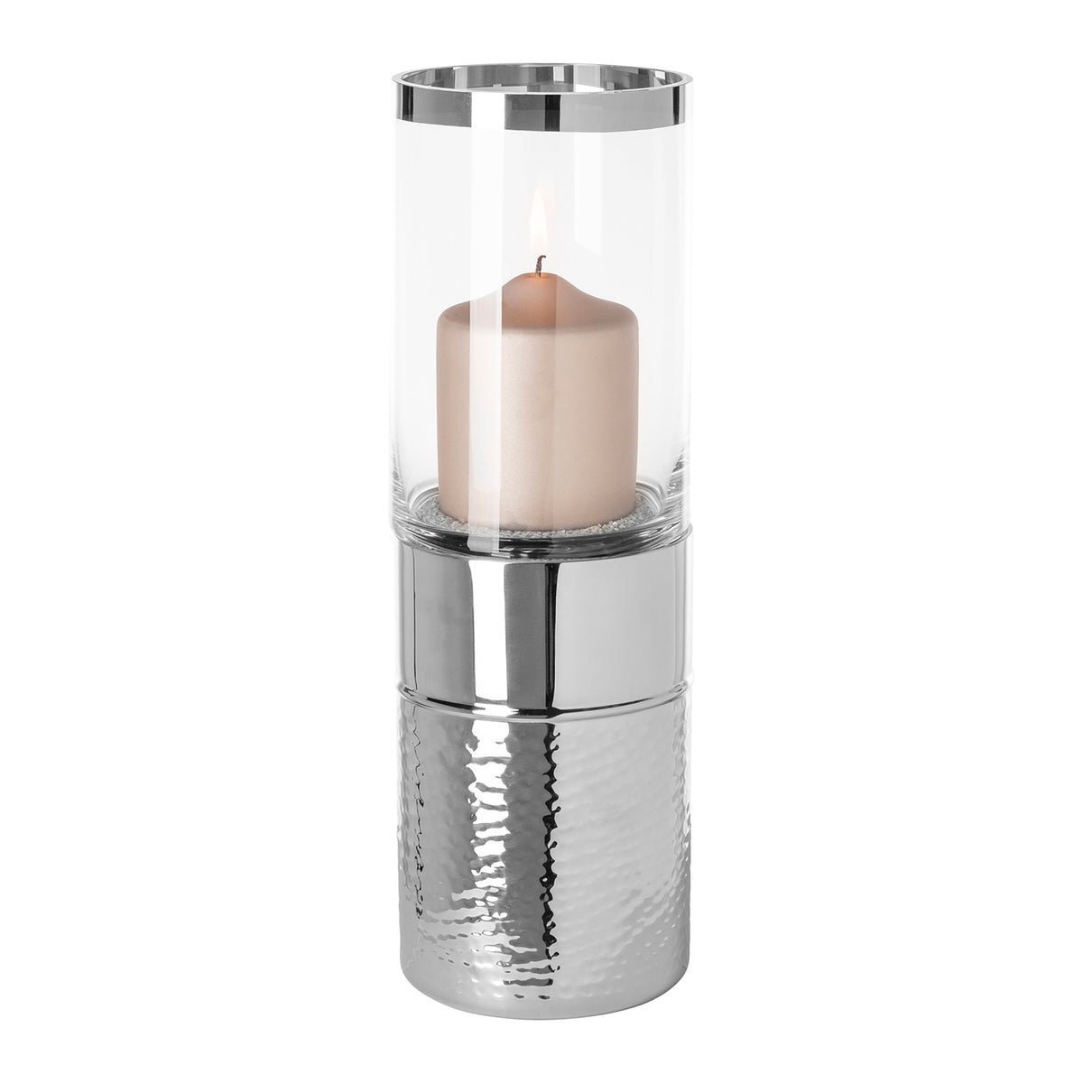 JARO Glaszylinder mit Boden transparent
