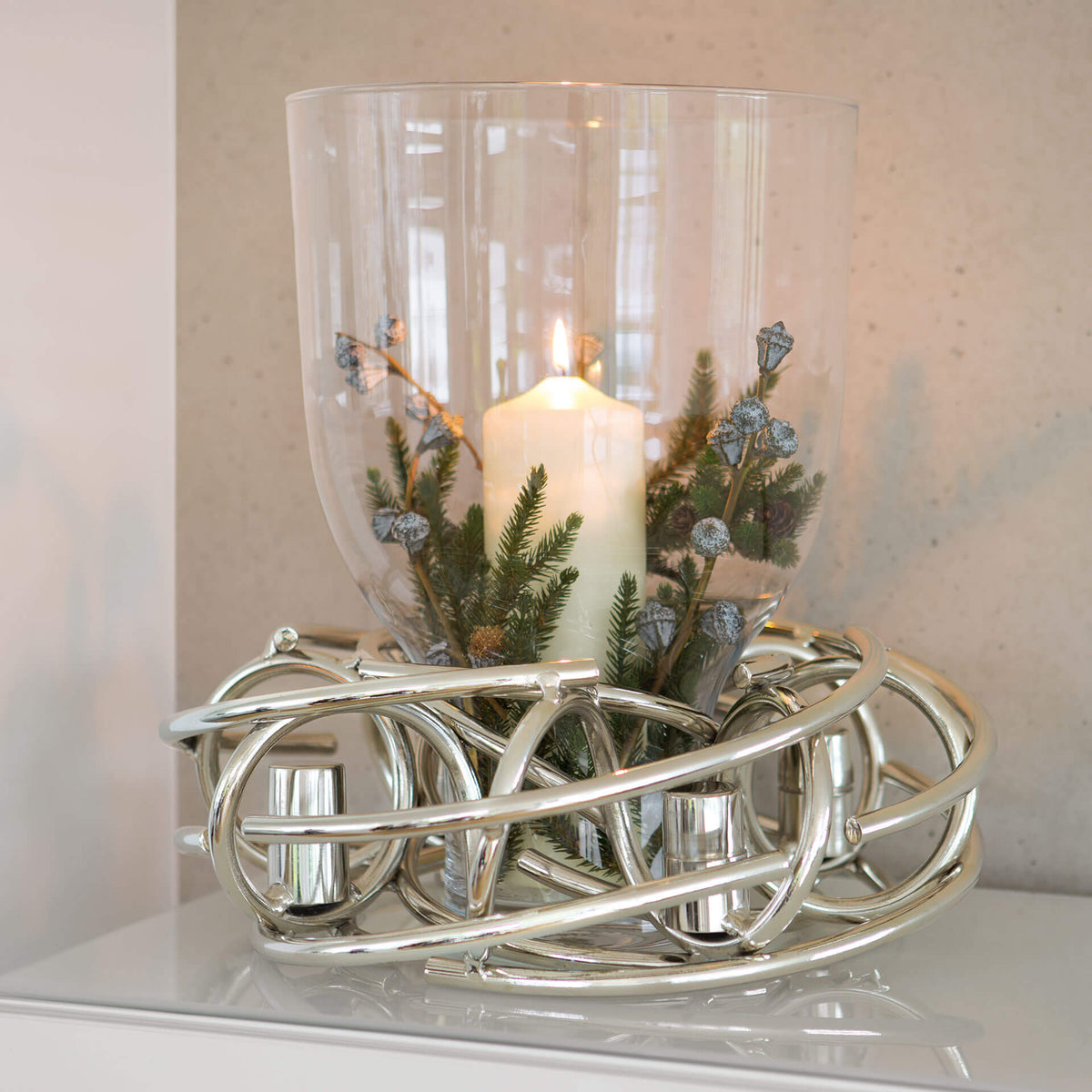 CORONA Windlicht transparent