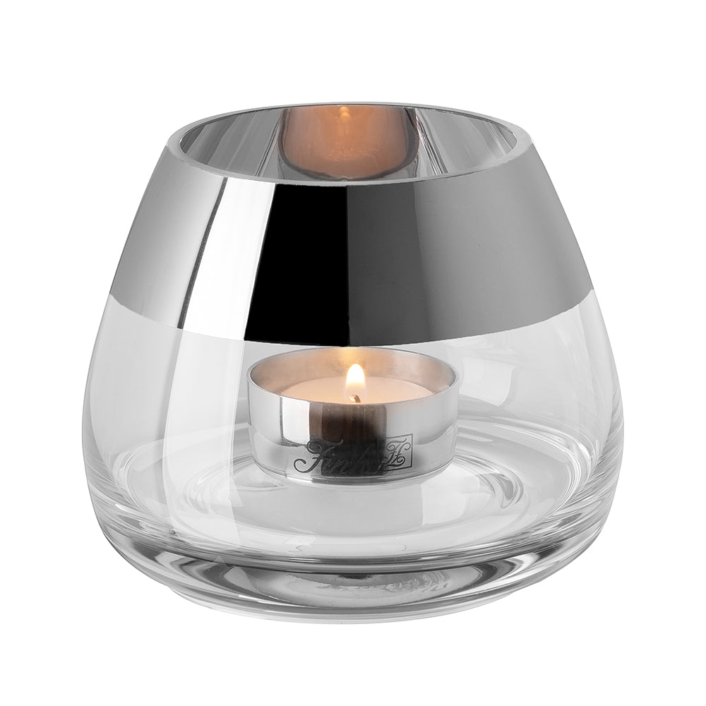 BELLA Teelichthalter transparent