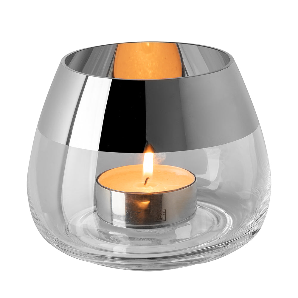 BELLA Teelichthalter transparent