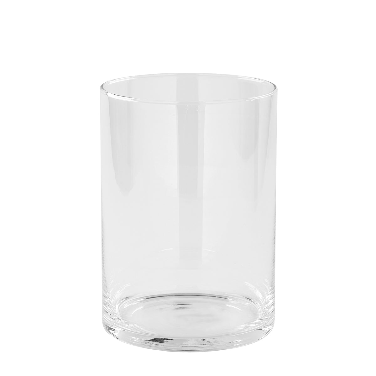 GLASZYLINDER Glaszylinder mit Boden transparent