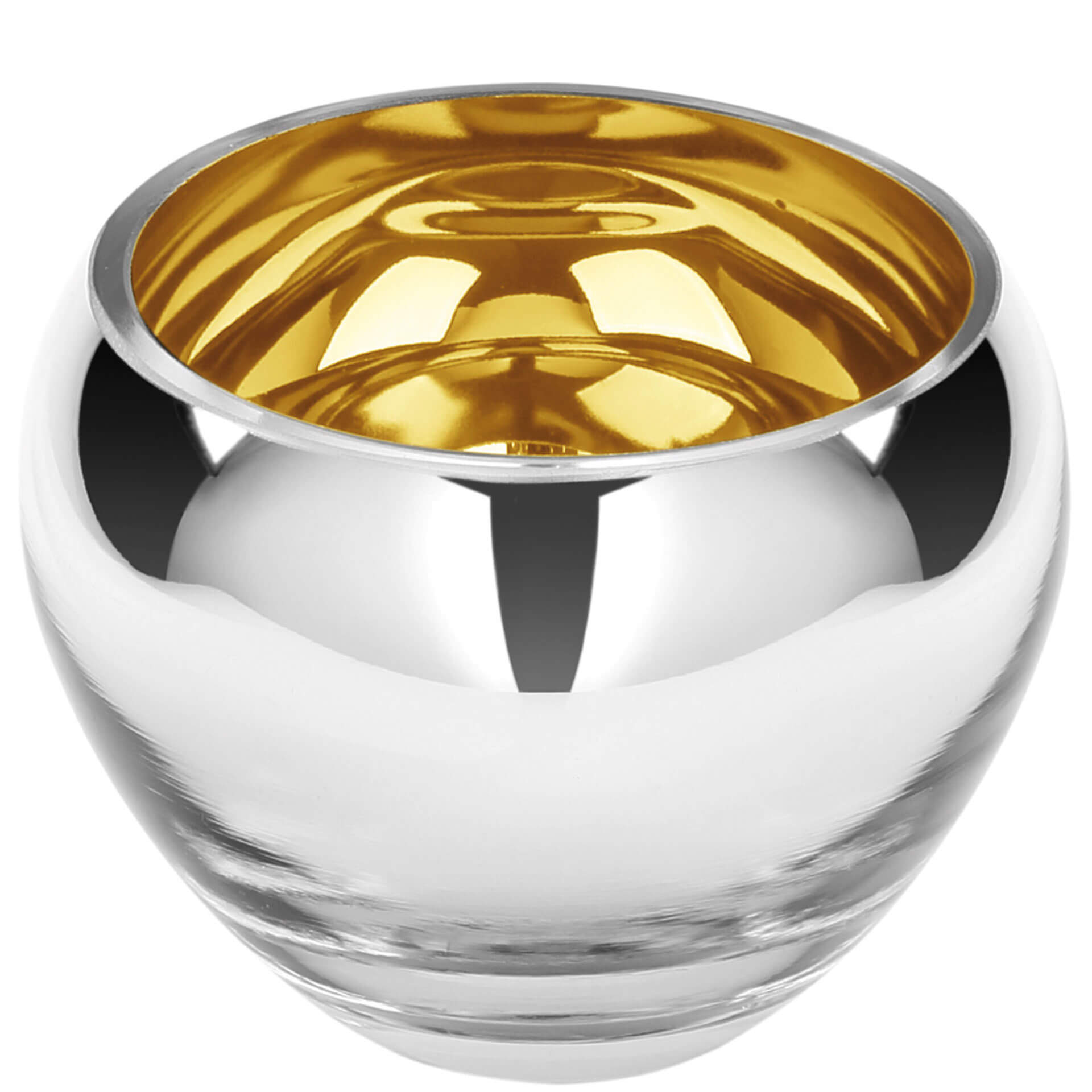 COLORE Teelichthalter goldfarben