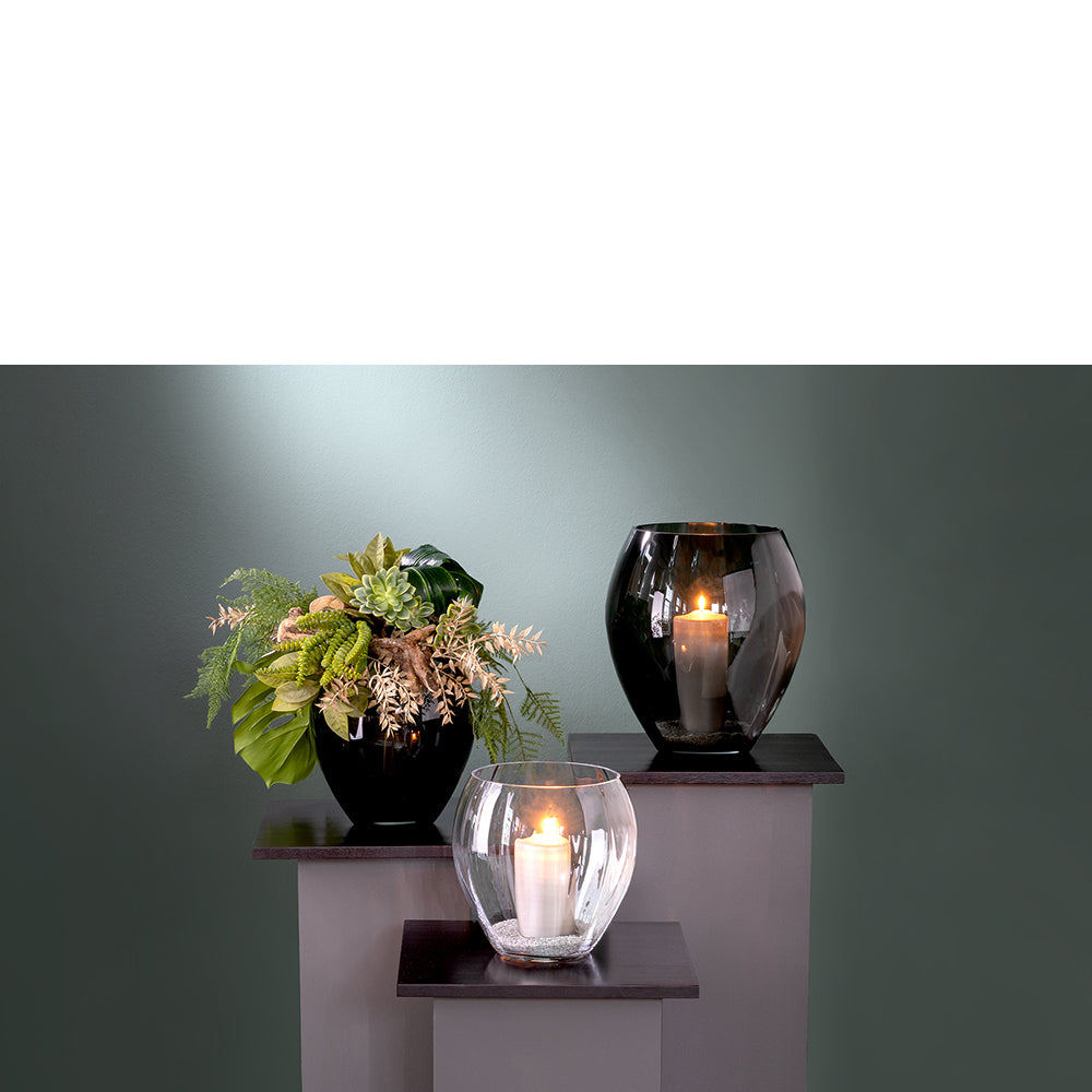 LILIAN Vase grau