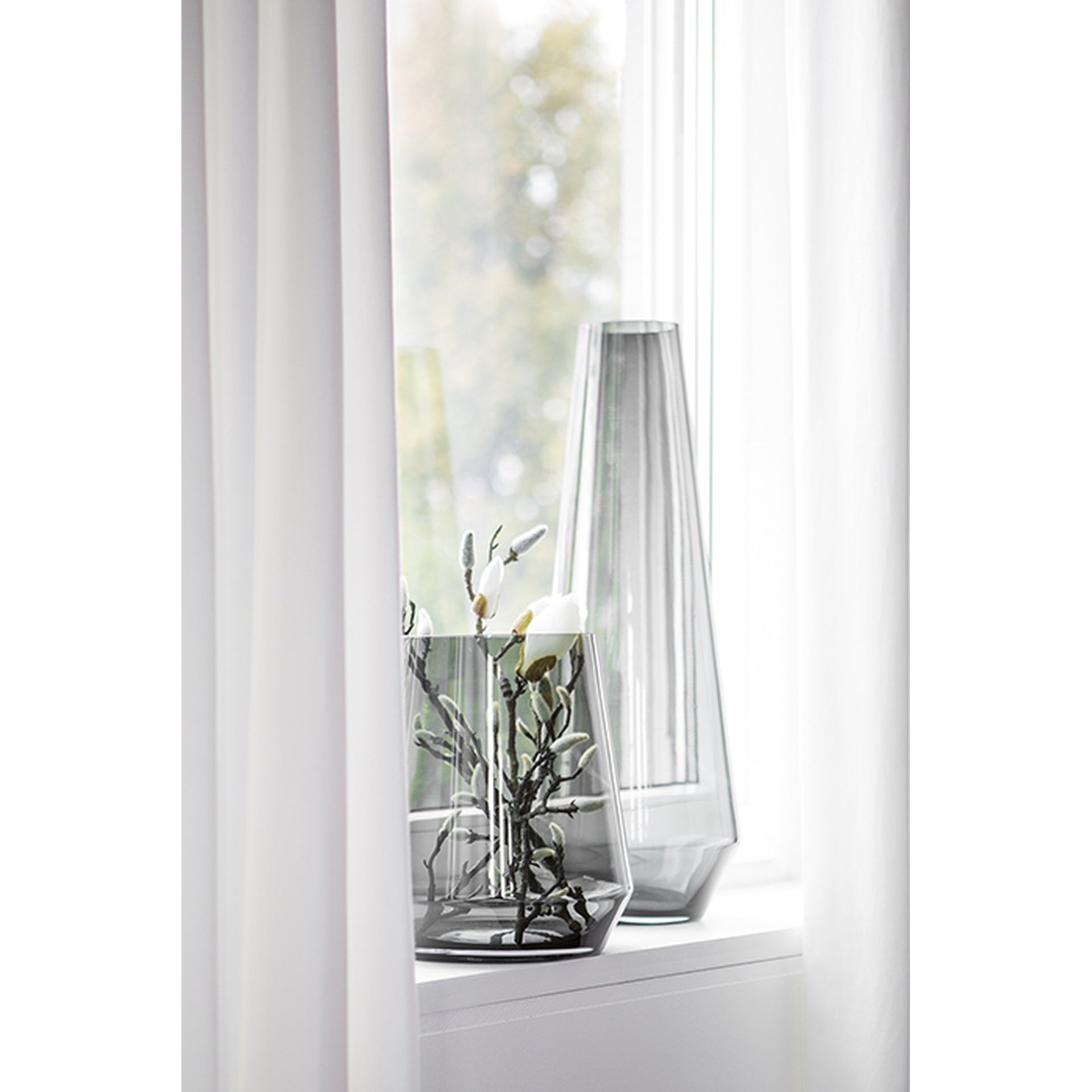 LINEA Vase grau
