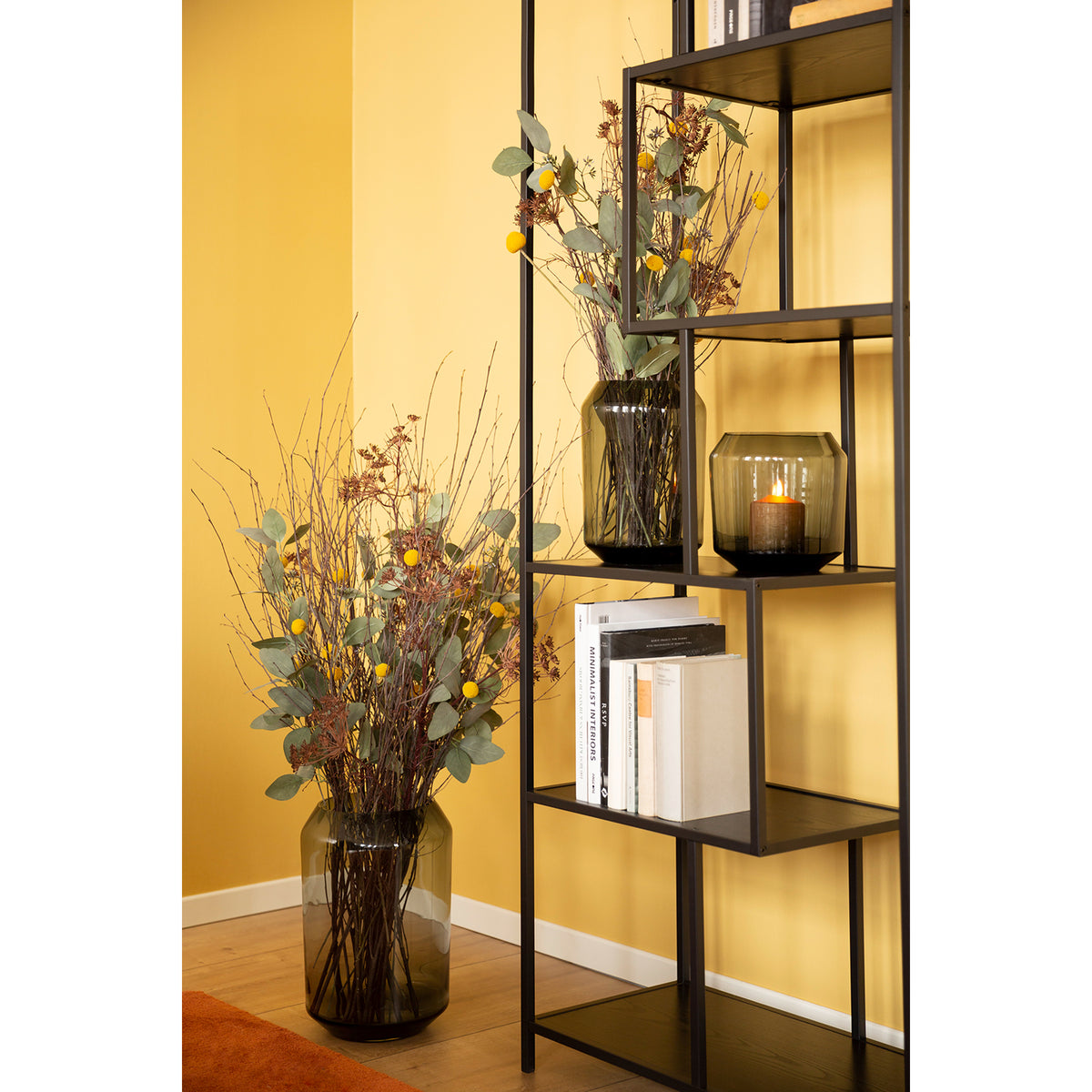 ORELIA Vase grau