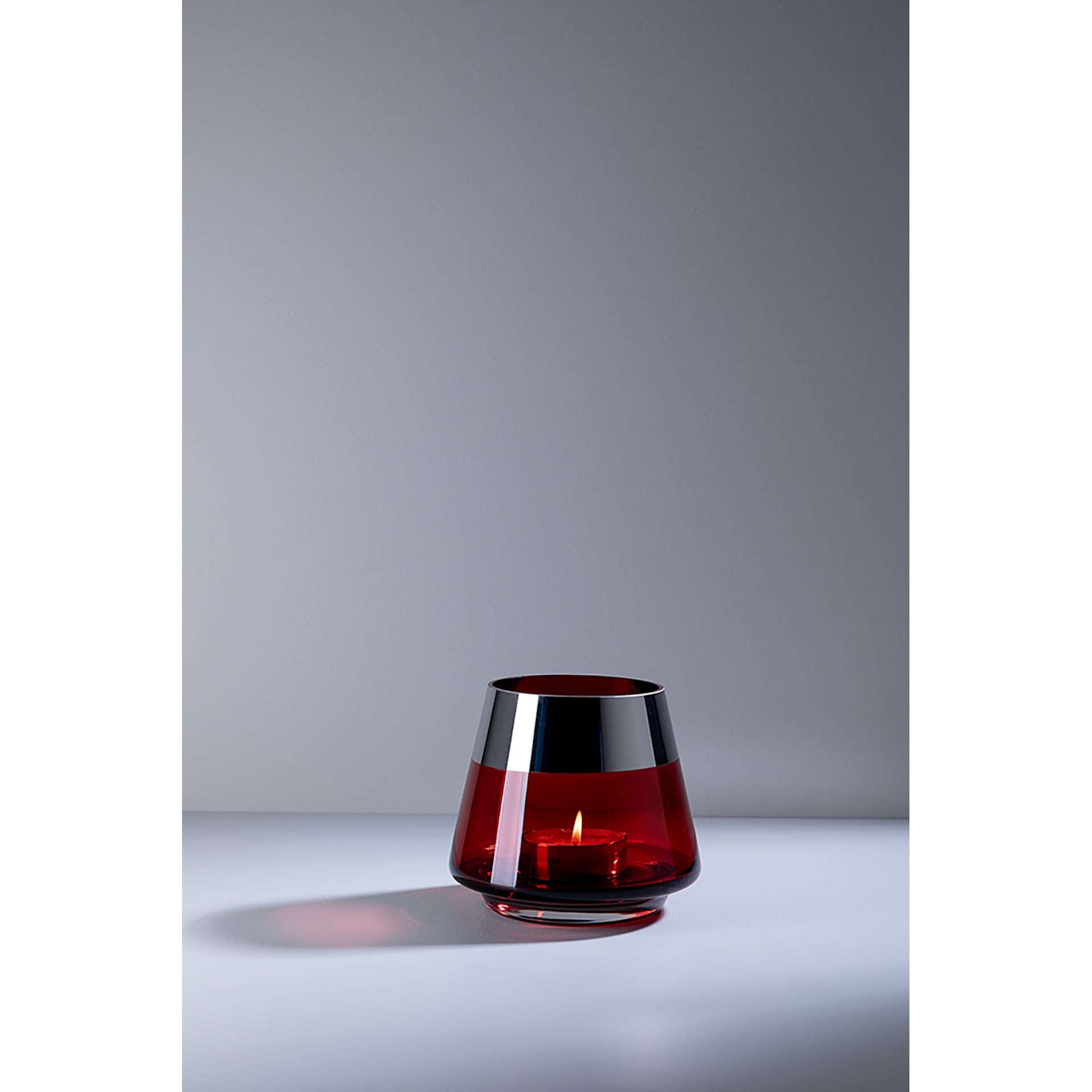 JONA Teelichthalter silberfarben