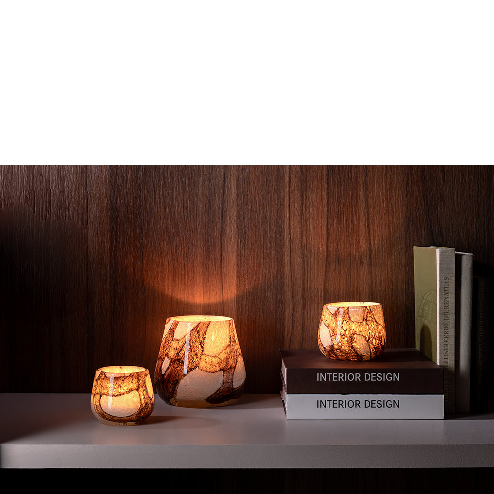 MELLA Windlicht weiß