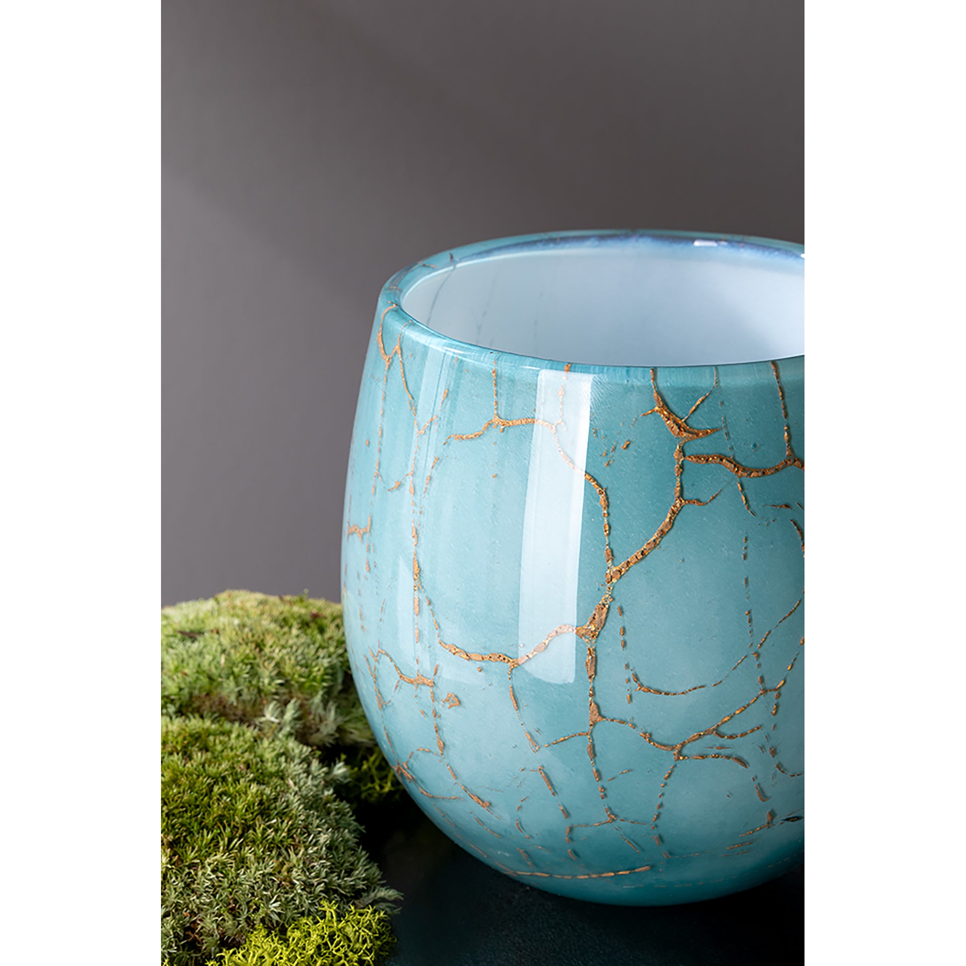 COSMIC Vase goldfarben