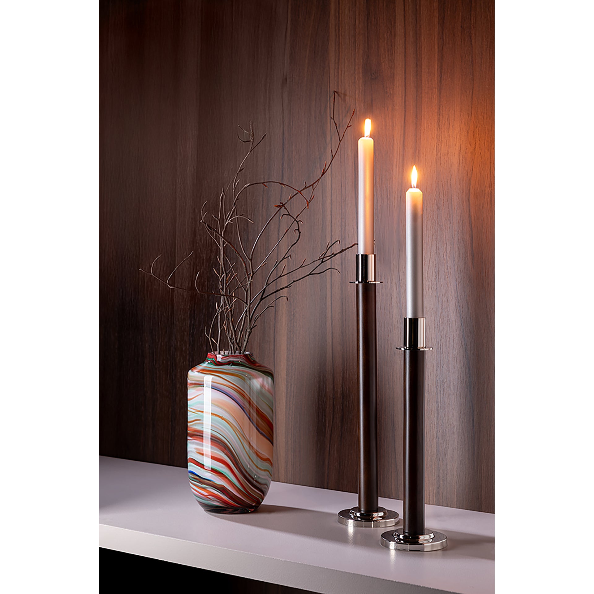 SANCHO Glasvase mehrfarbig