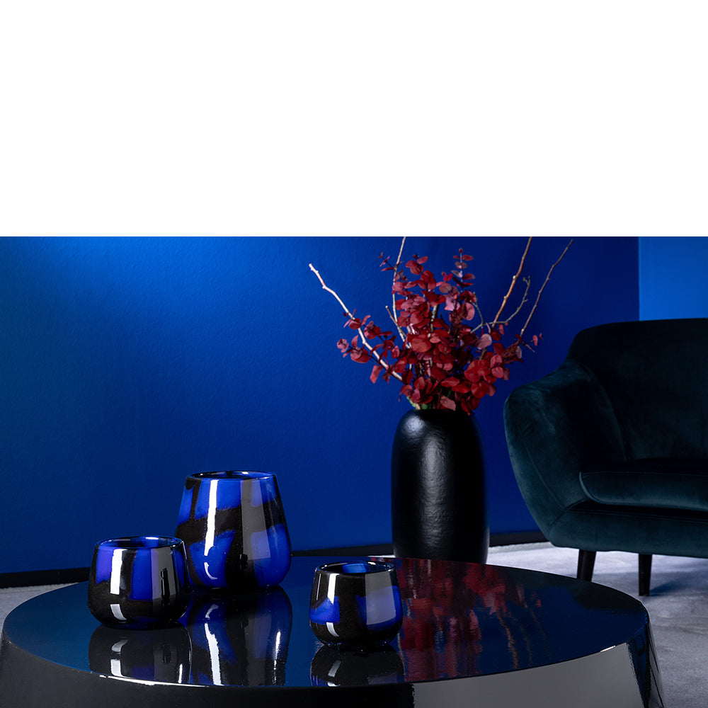 MARLY Windlicht schwarz