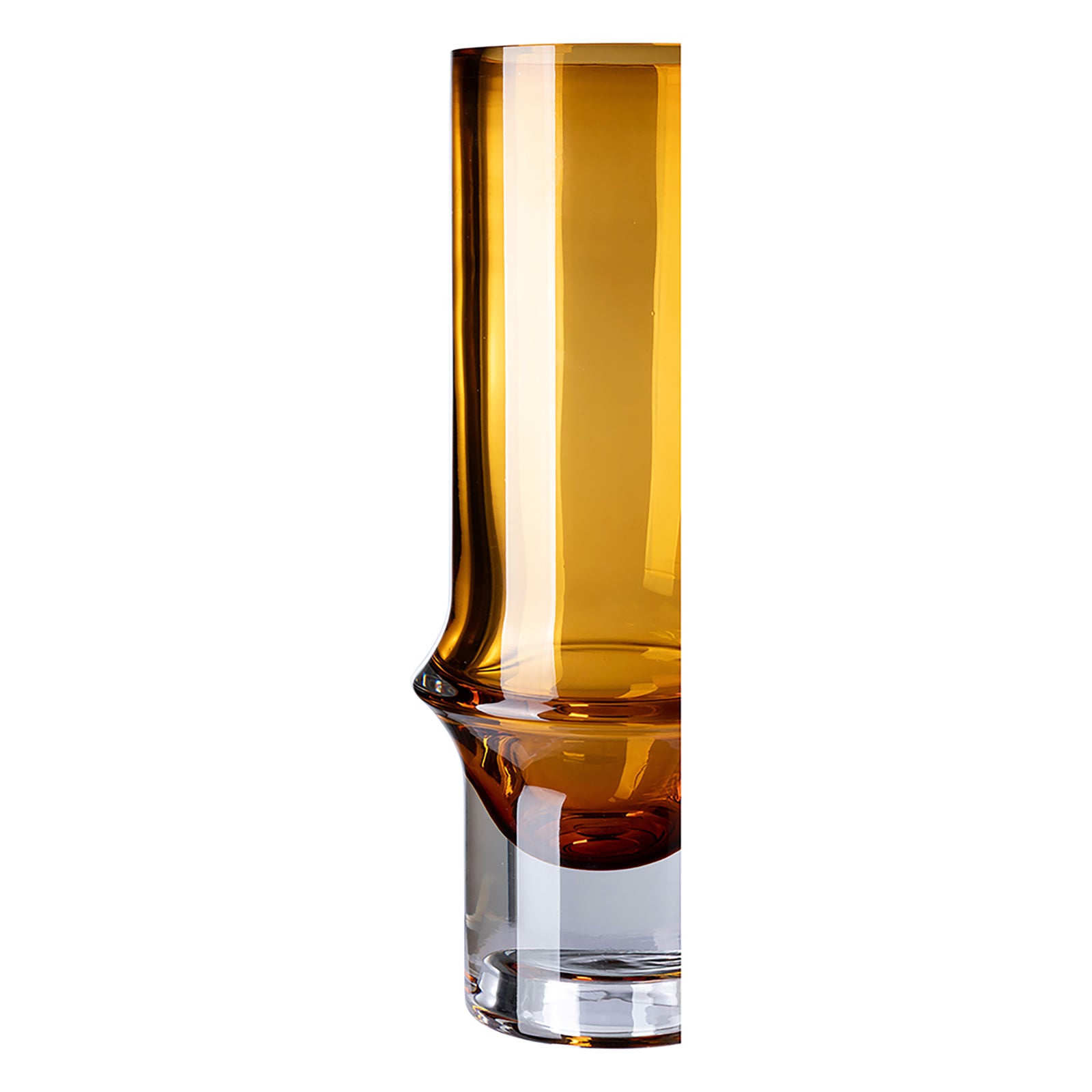 GLENDA Glasvase amber