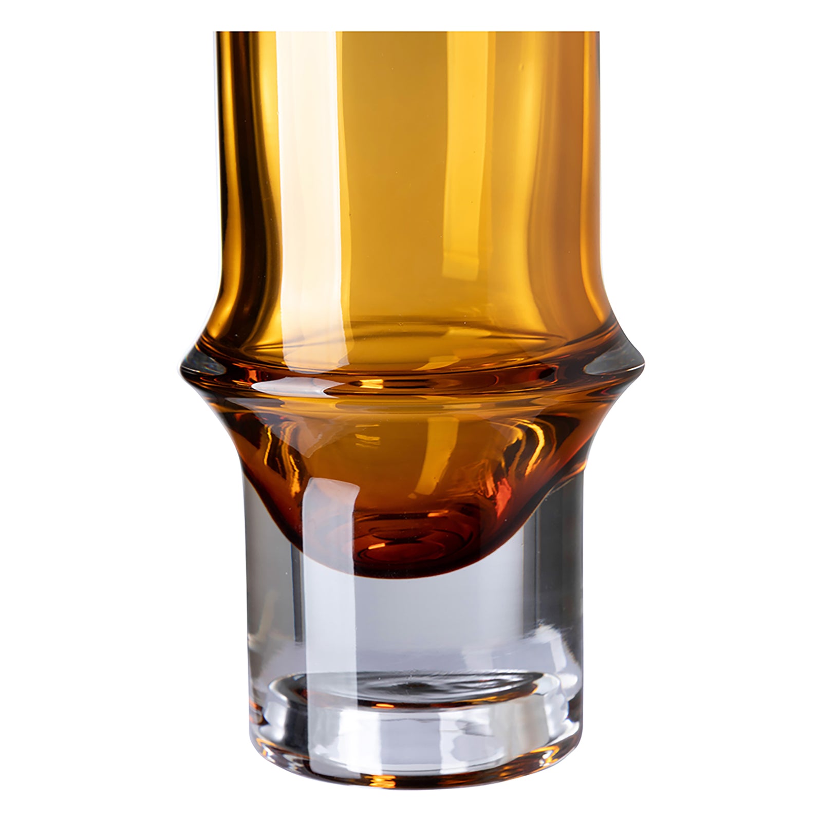 GLENDA Glasvase amber