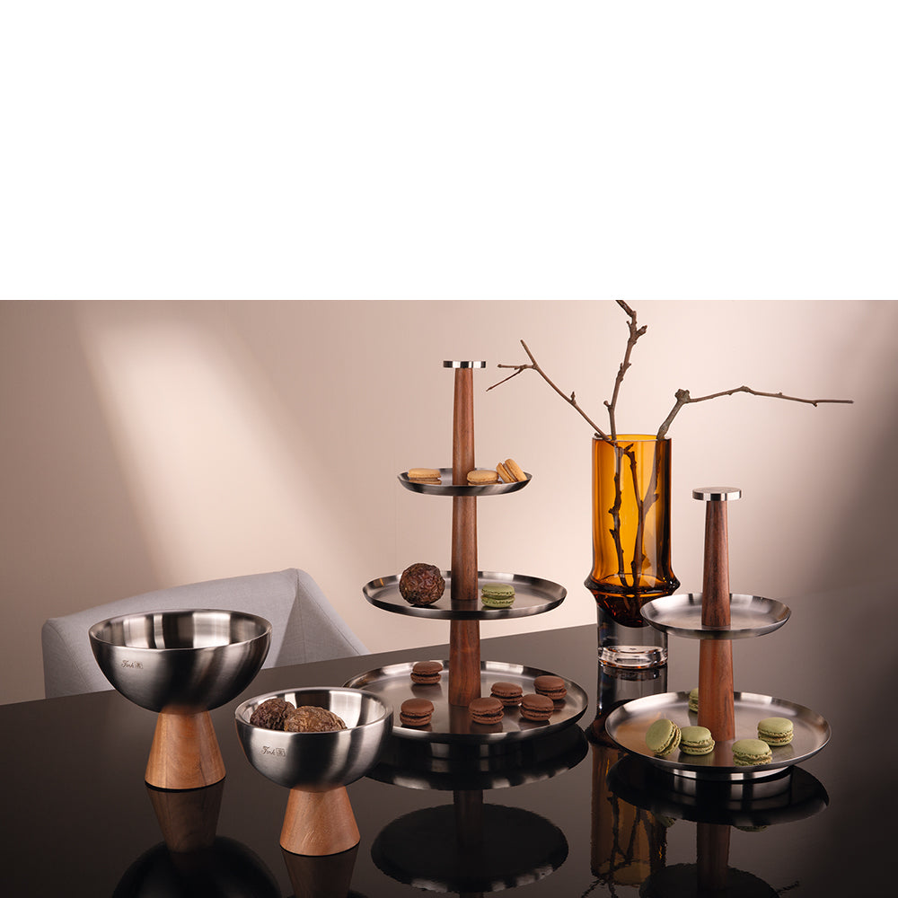 GLENDA Glasvase amber